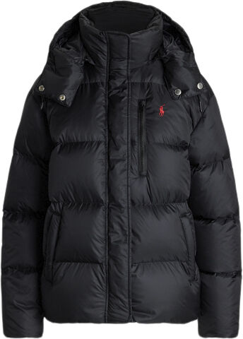 Water-Repellent Quilted Down Jacket