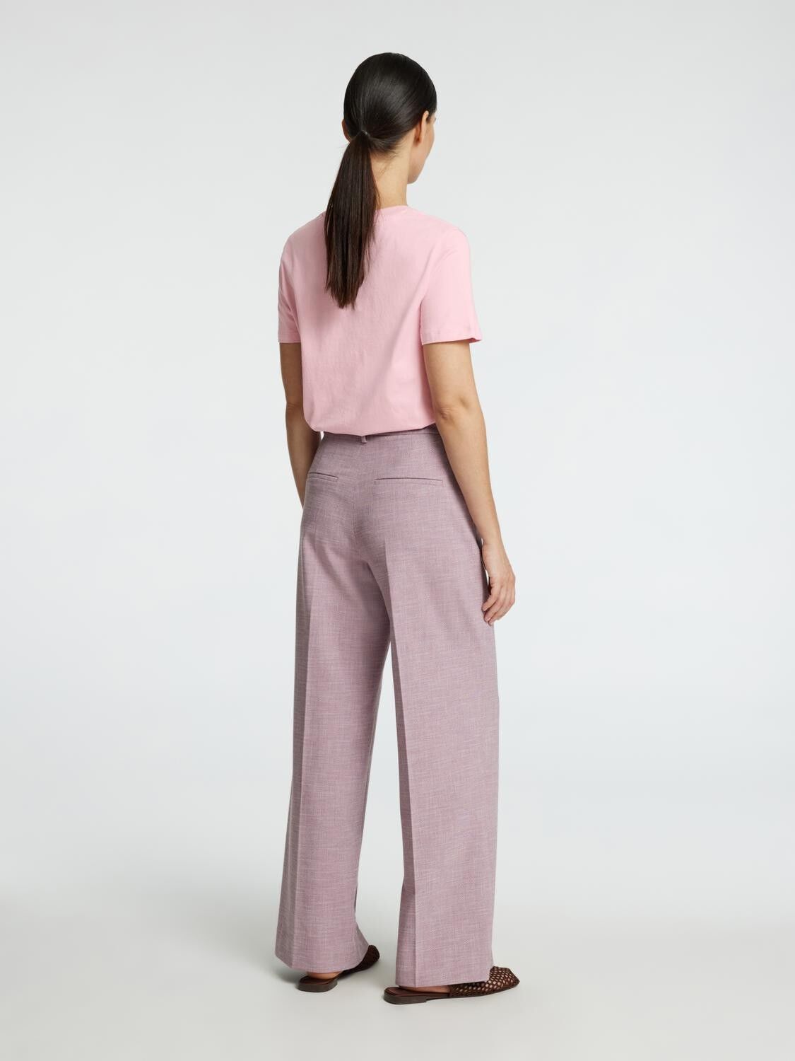 SLFESSENTIAL SS V-NECK TEE NOOS