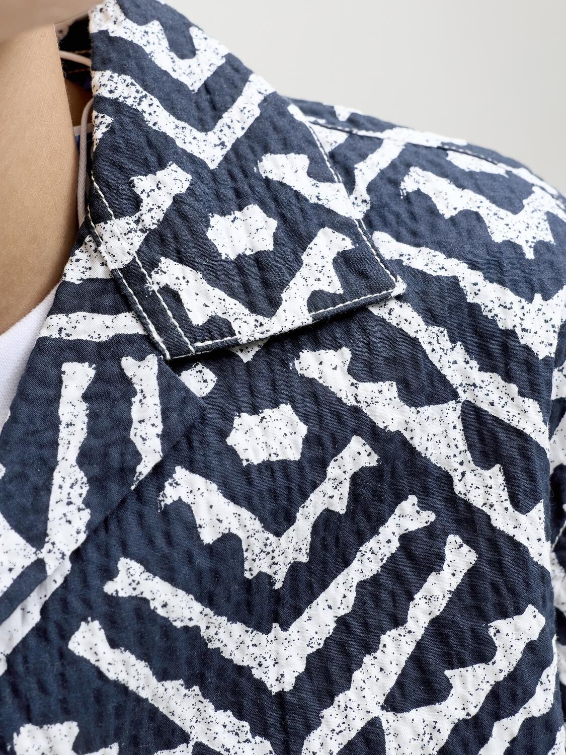 JJMILO SEERSUCKER RESORT SHIRT SS J