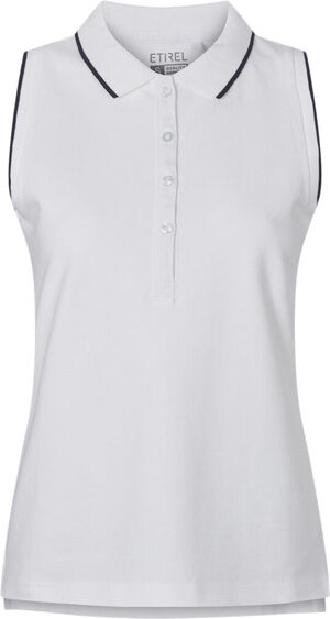Sleeveless polo