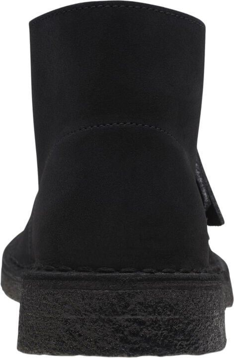 Desert Boot. Black Sde, D, 4