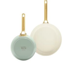 Greenpan Padova Frypan set. 20cm+26cm Pastel Green