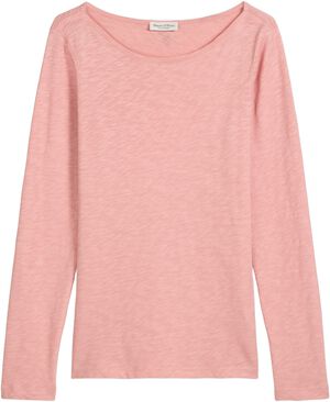 T-shirt, long sleeve, boat neck