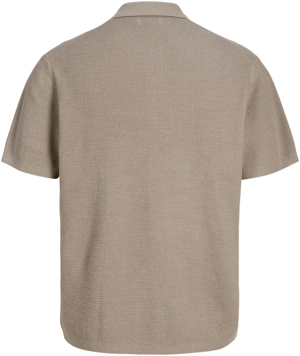 JJMAX KNIT ZIP POLO SS JNR