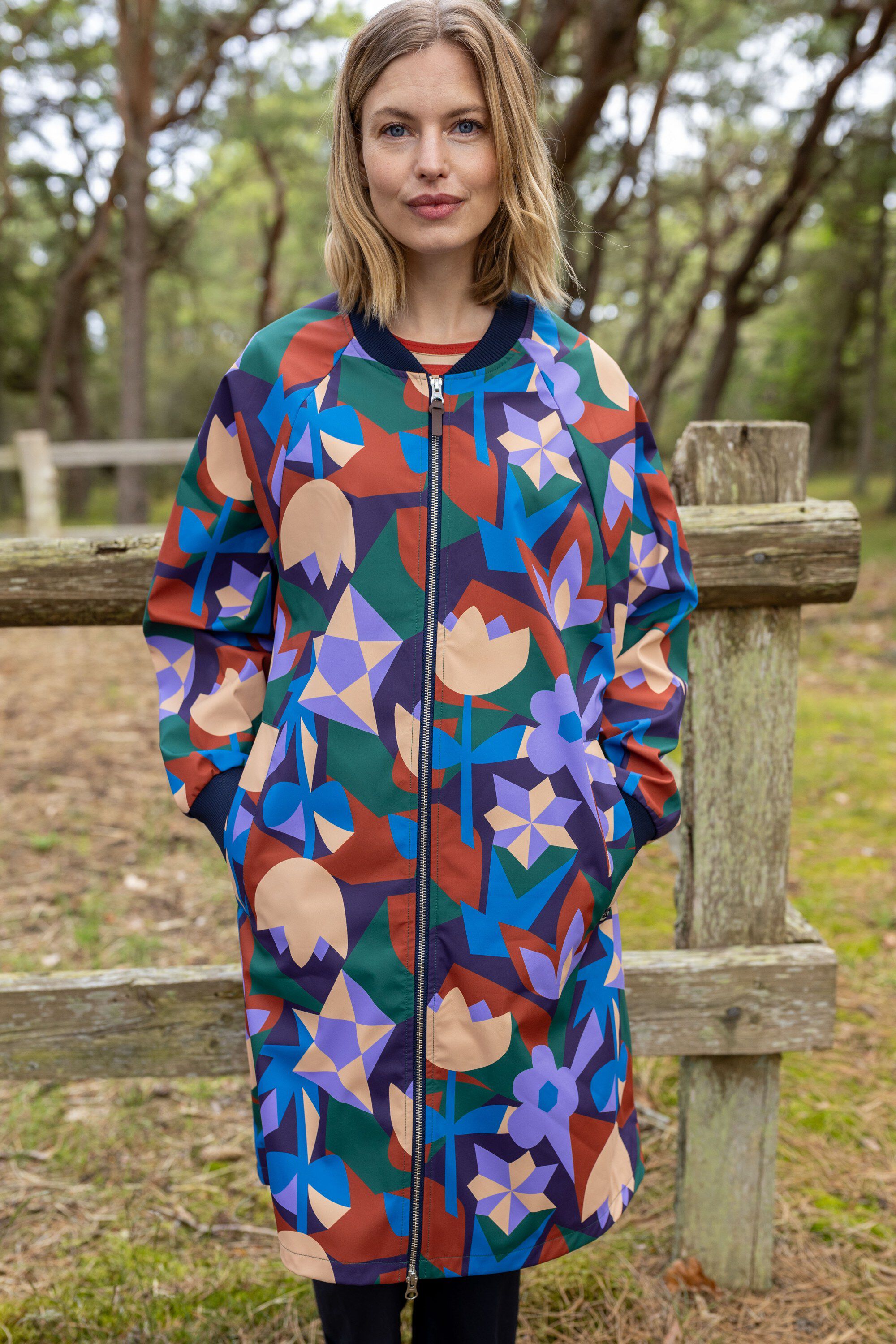 Danesculpture Light Softshell Jacket Light Lilac GEOFLEUR