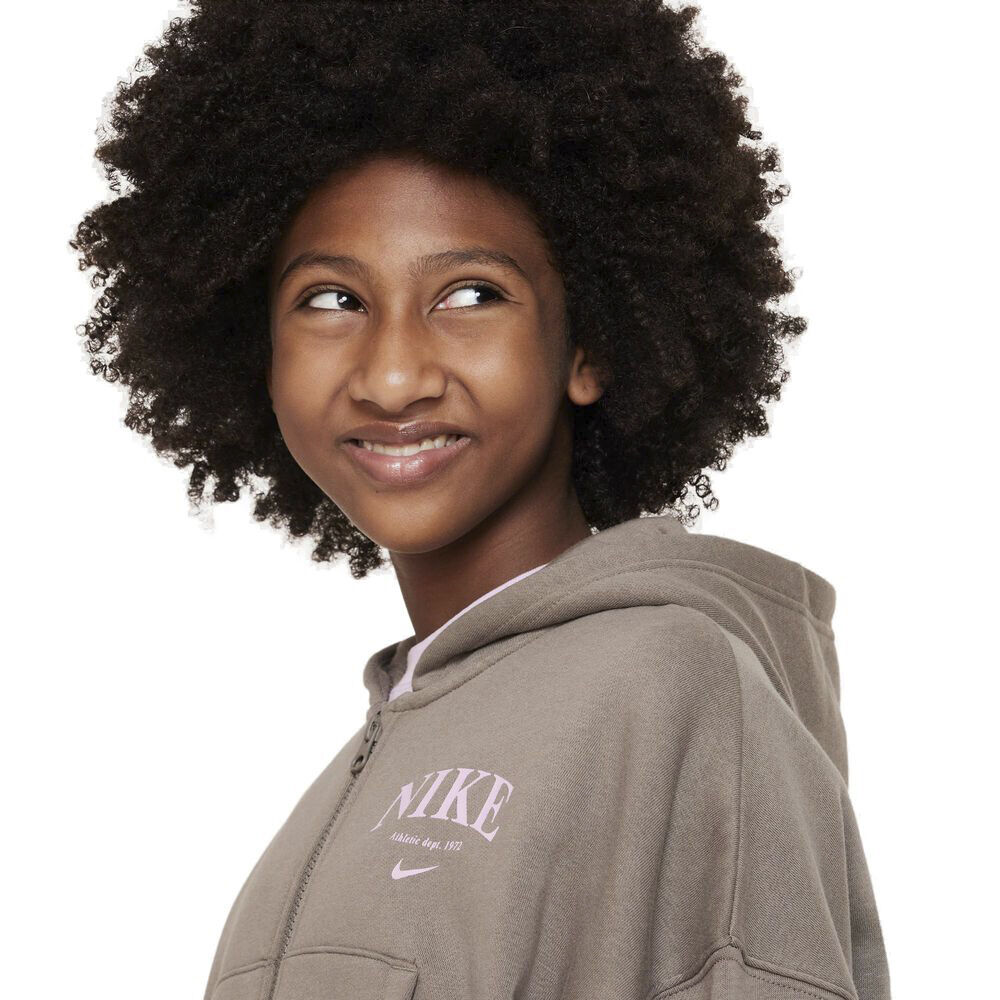 Sportswear Trend Full Zip Fleece Haettetroje