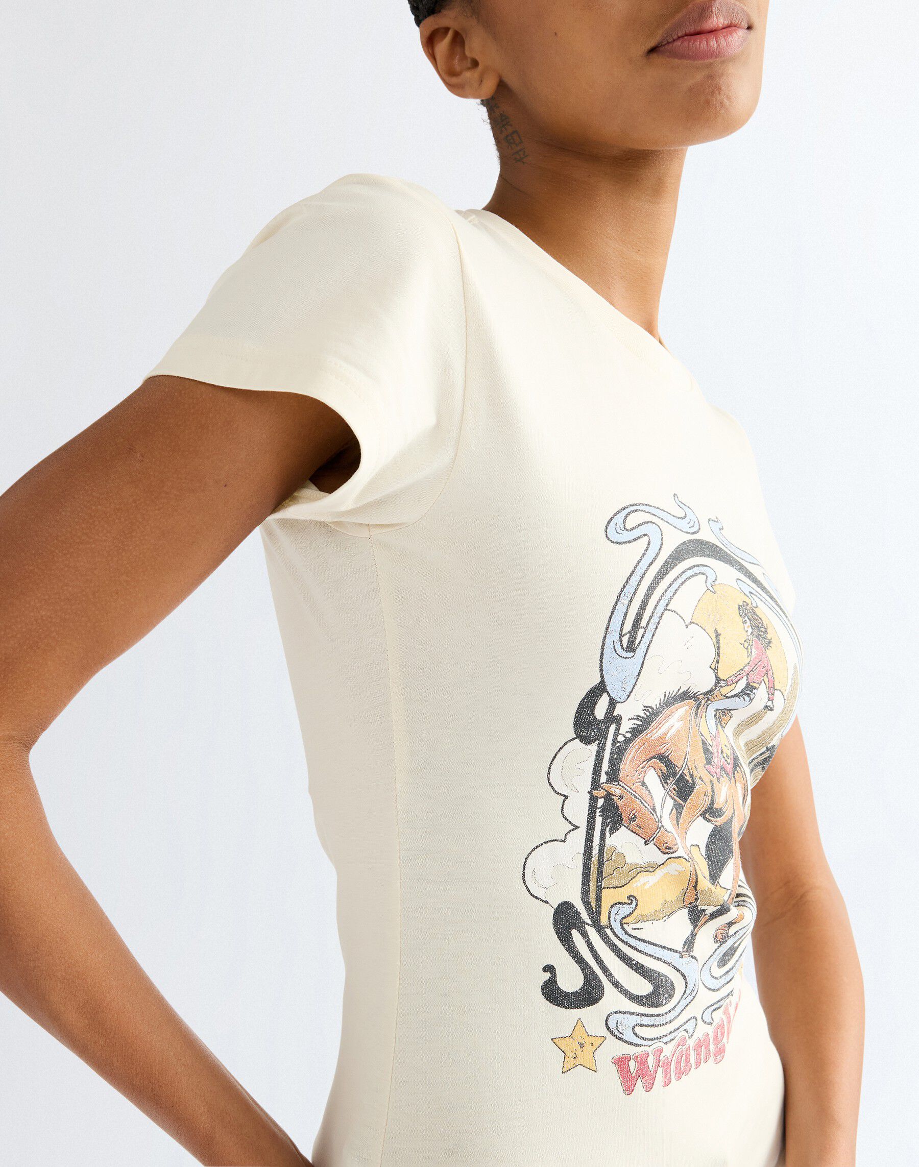 SHRUNKEN_BAND_TEE EGRET