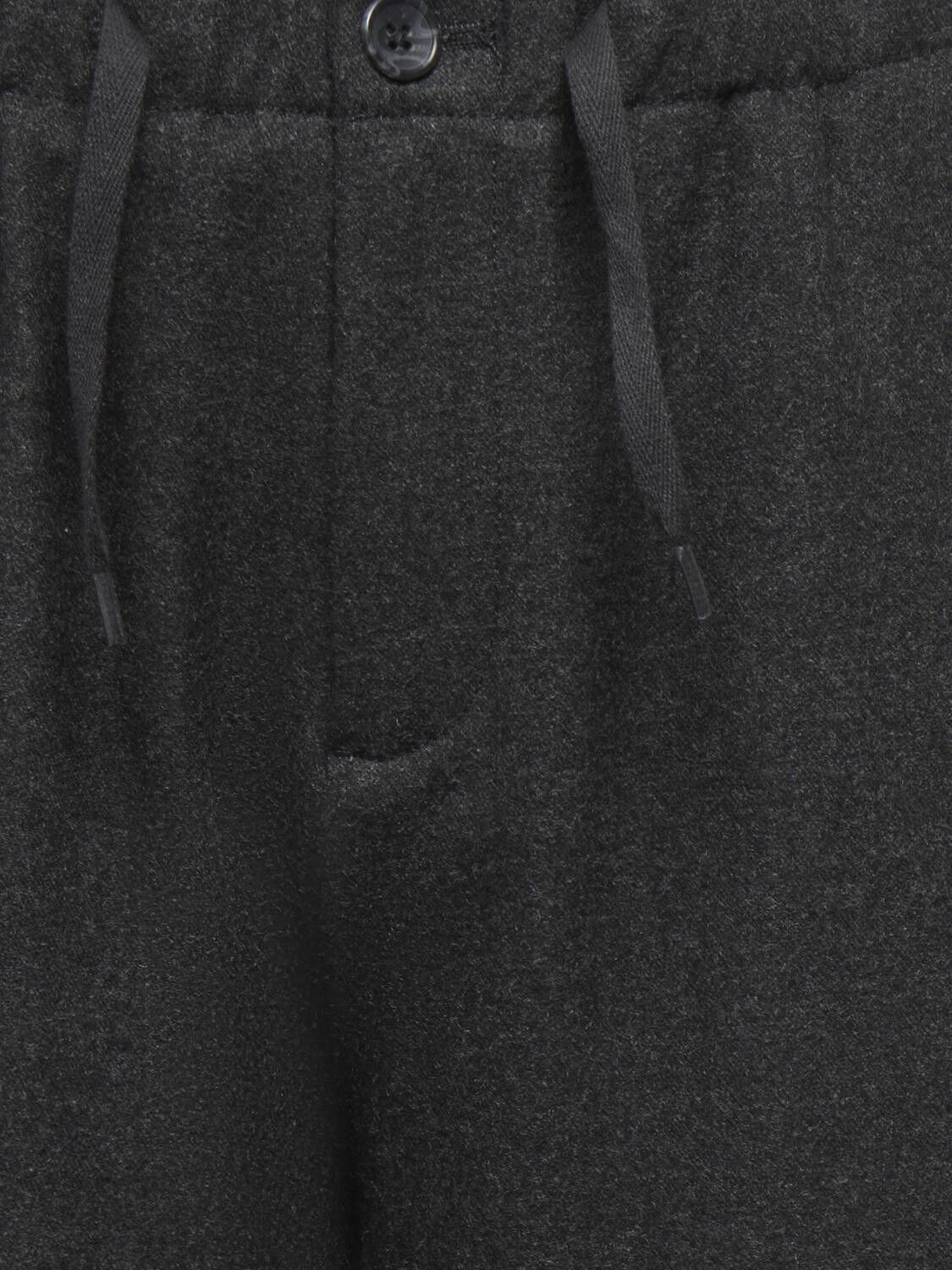 Osjtoby Loose Tapered Pique Bath Pants