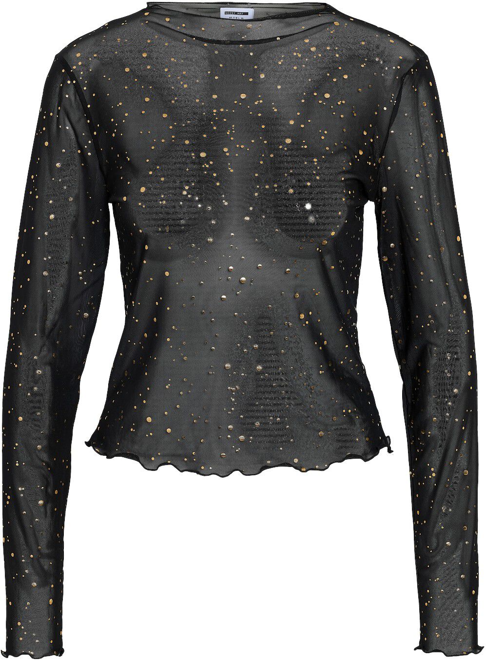 NMSTAR FOIL L/S HIGH NECK MESH JRS