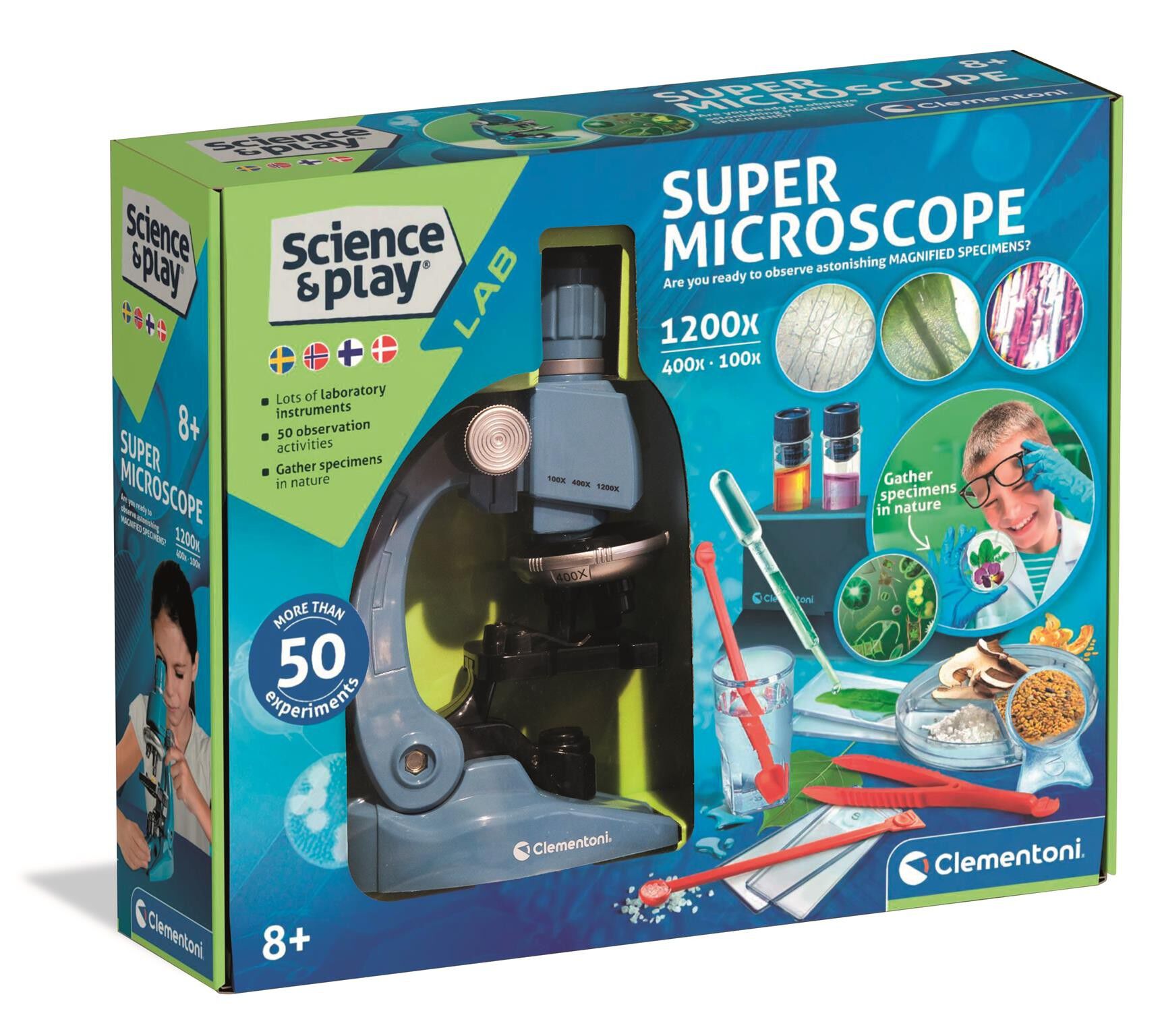 Super Microscope 1200x
