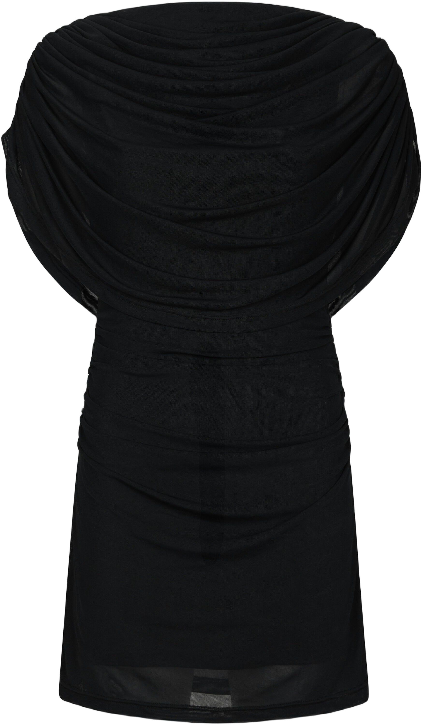 Mottuna Drapy Mesh Dress