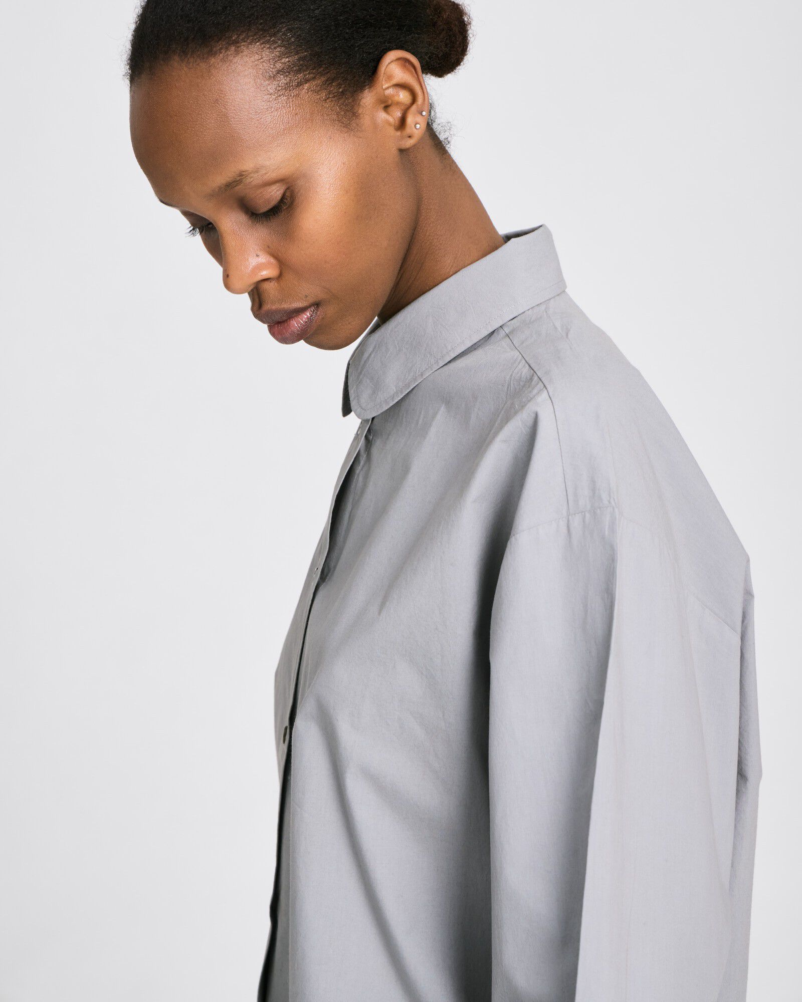 Luna L/S Poplin Shirt GOTS