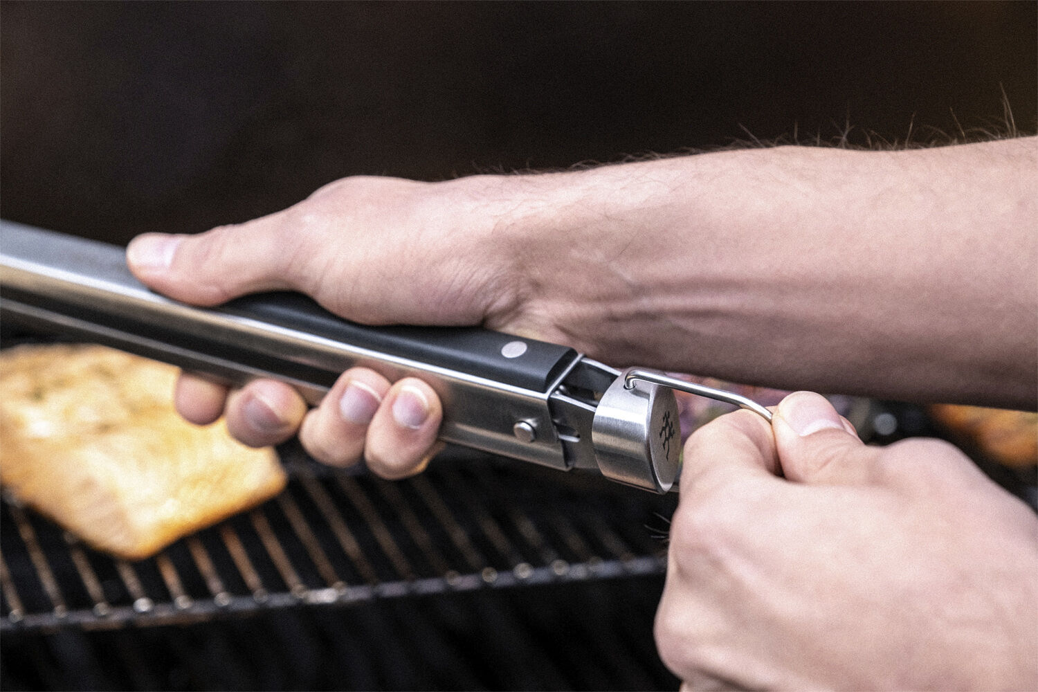 BBQ+ T&aelig;nger 40 Rustfrit st&aring;l