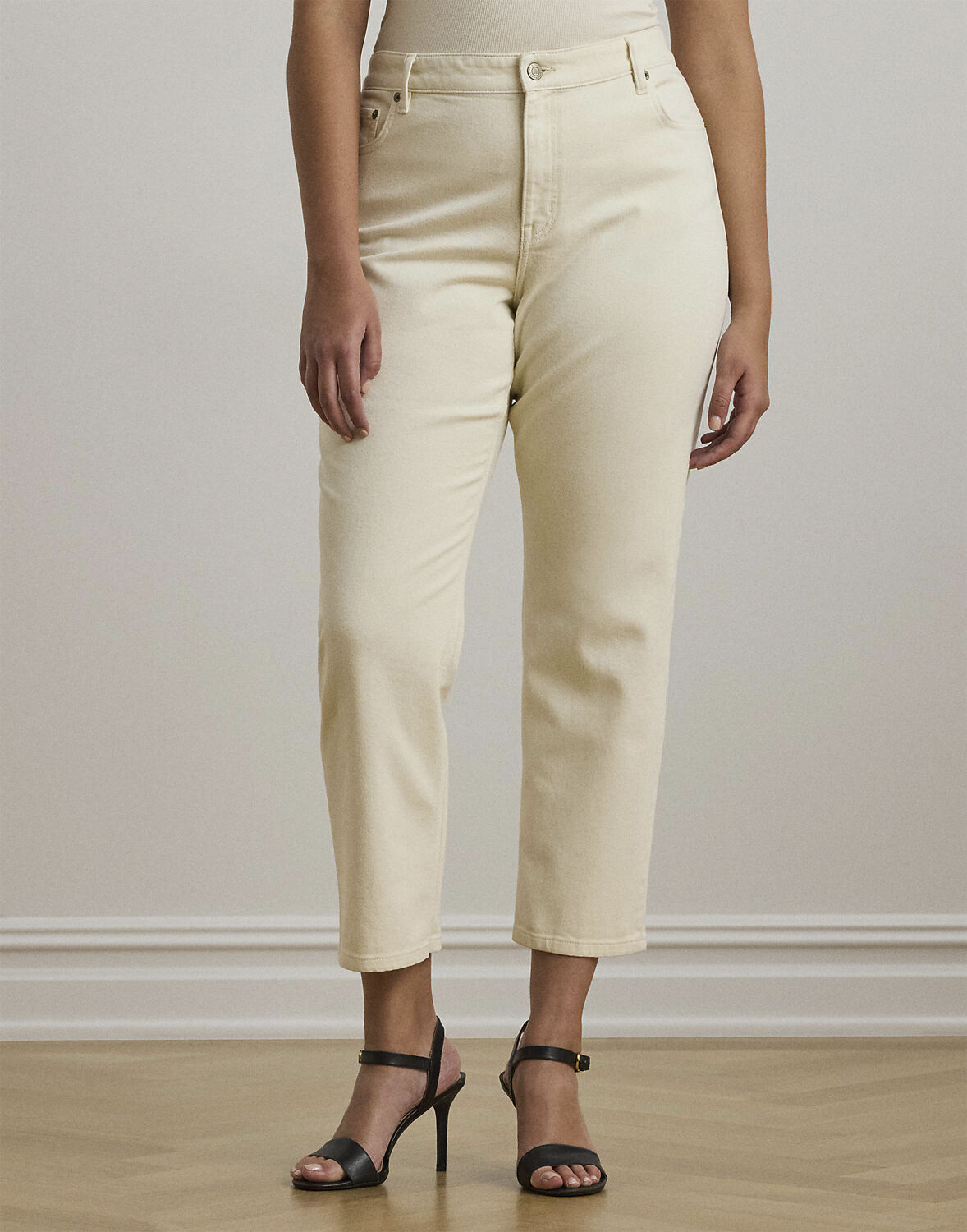 Low Straight Denim Jean