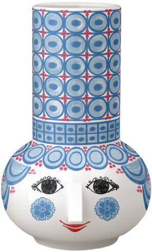 Olga Lysestage H14 cm lys bl&aring;