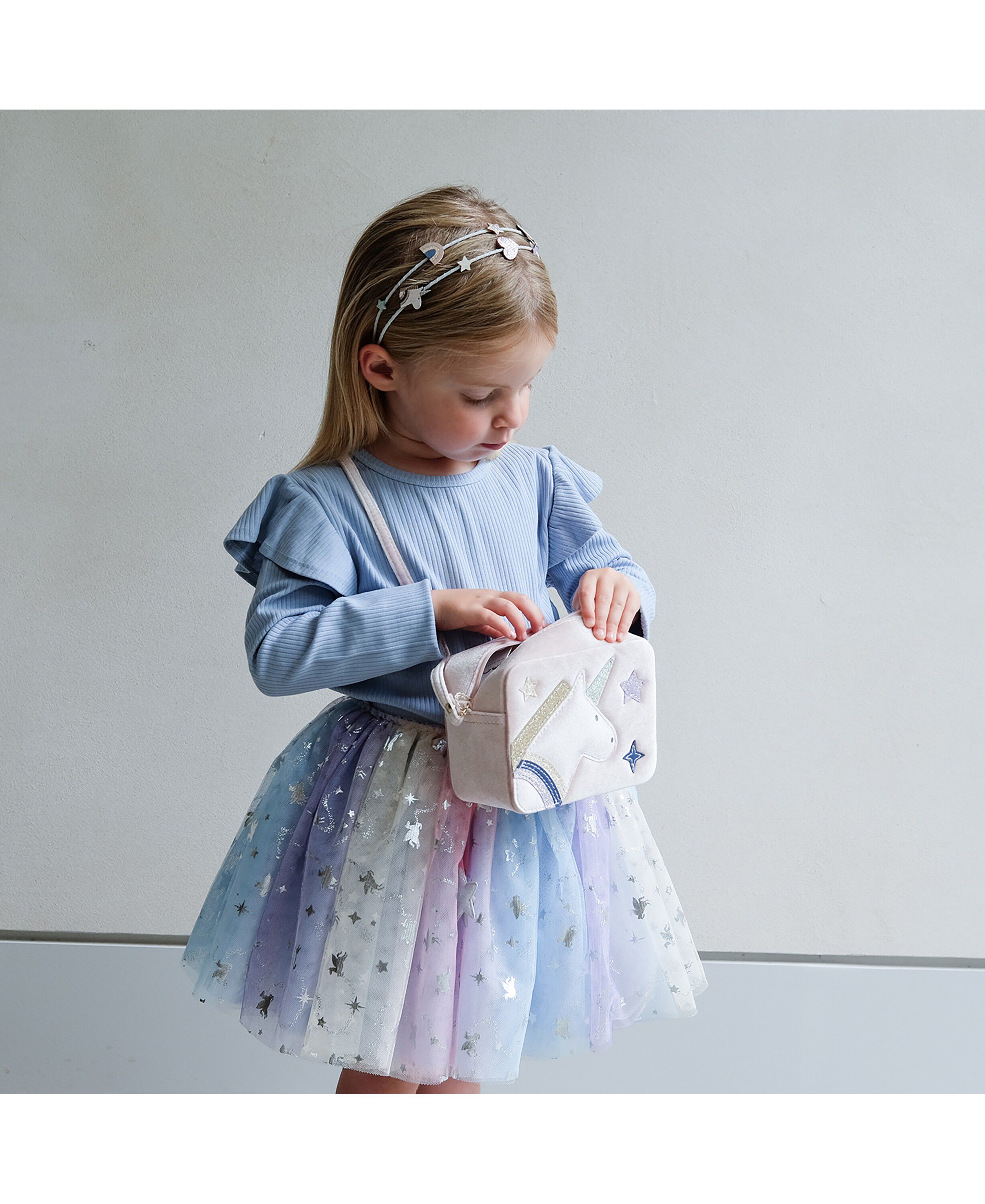 Mimi & Lula - Skuldertaske - Unicorn Celeste