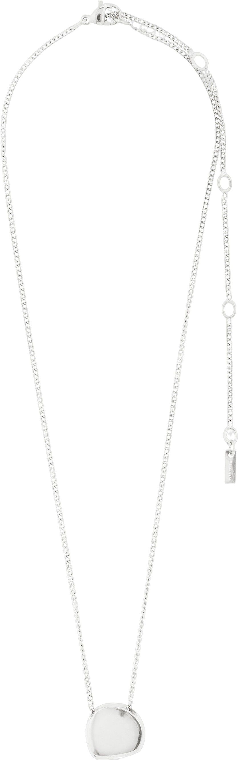 PRESENCE coin necklace silver-plated