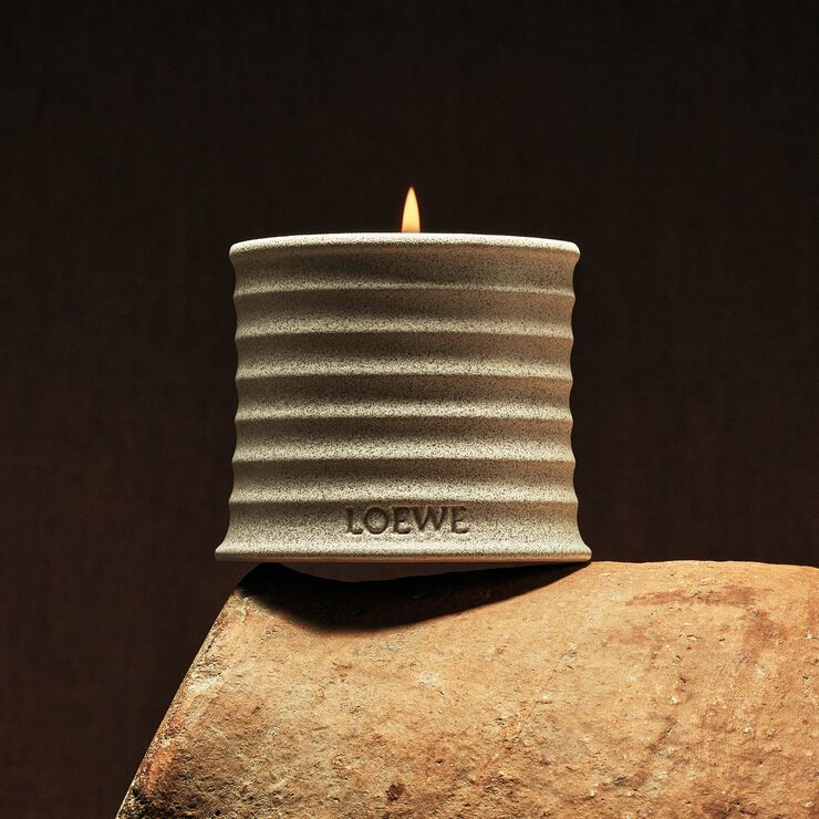 LOEWE Tuberos Textur Small Candle
