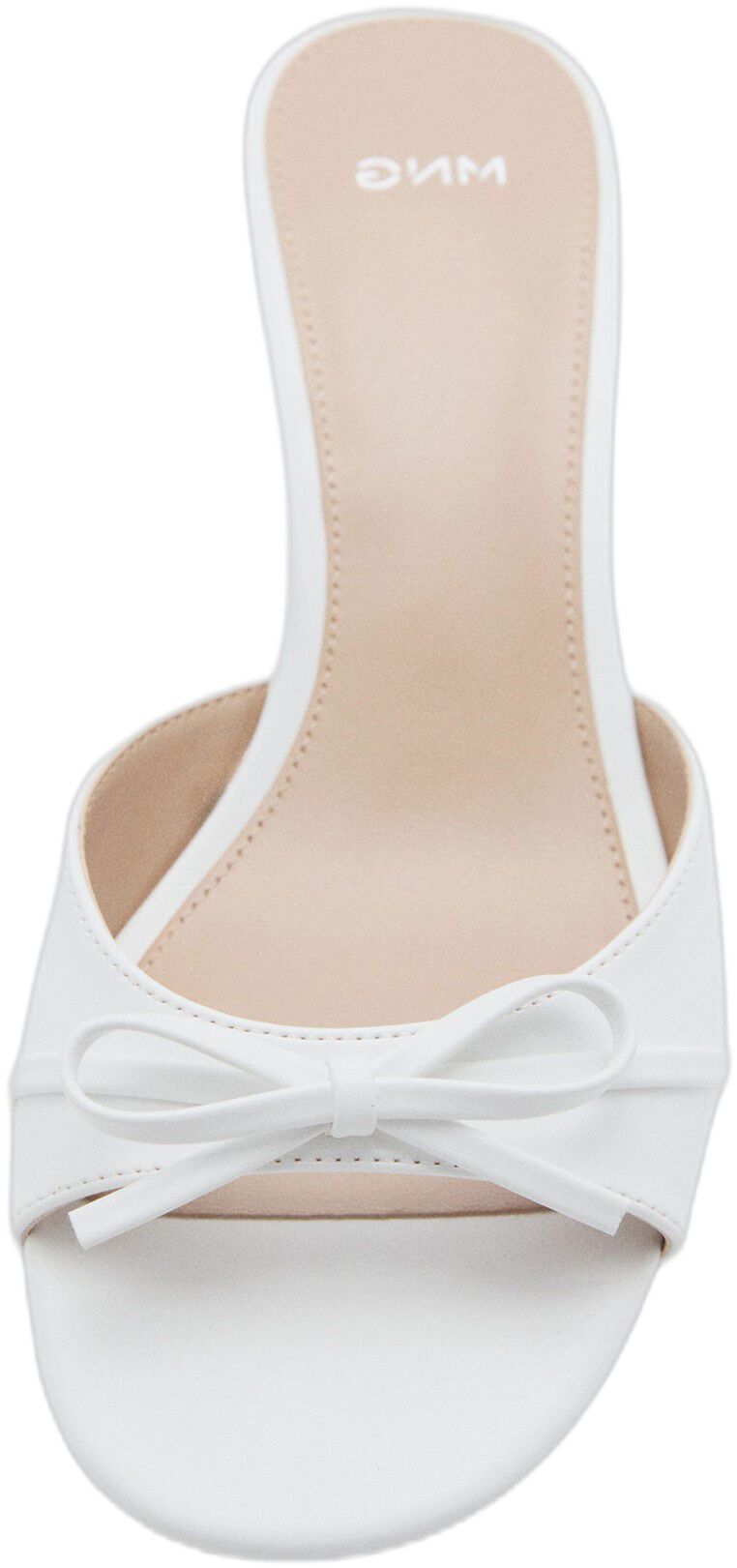 Bow heel sandals