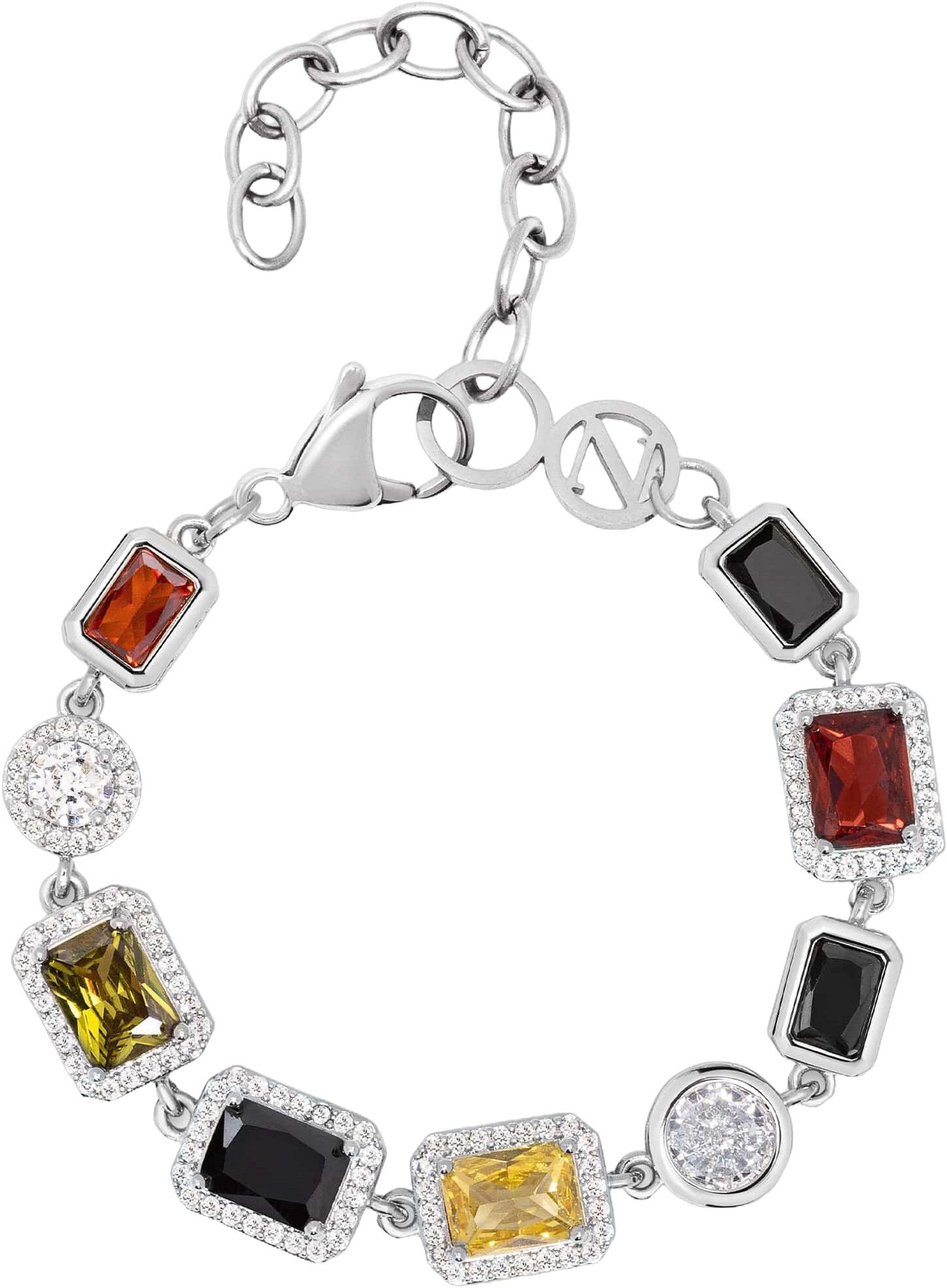 Gem Bracelet in Silver