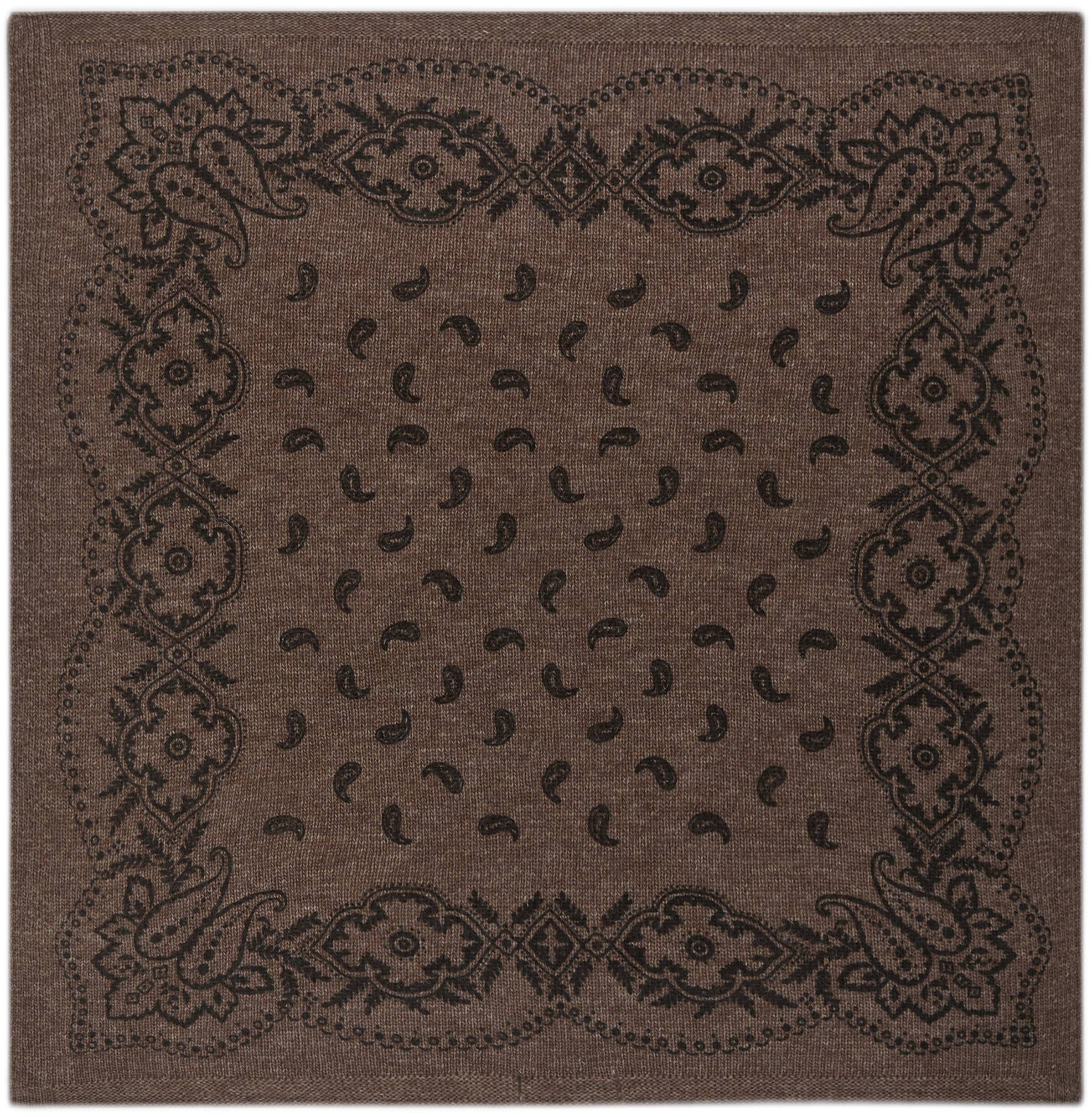 Adelina Paisley Knit Scarf