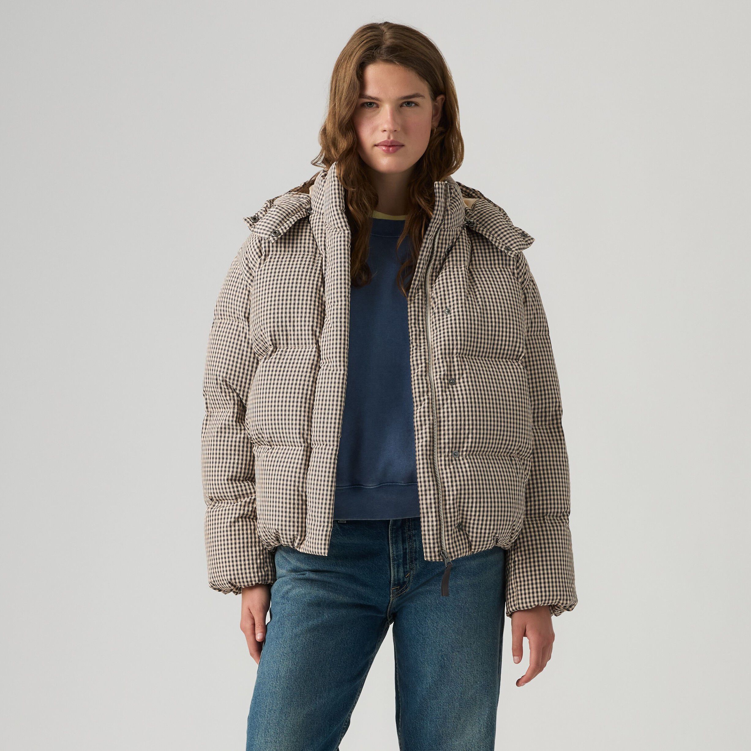 TATE BUBBLE PUFFER YOLI GINGHA