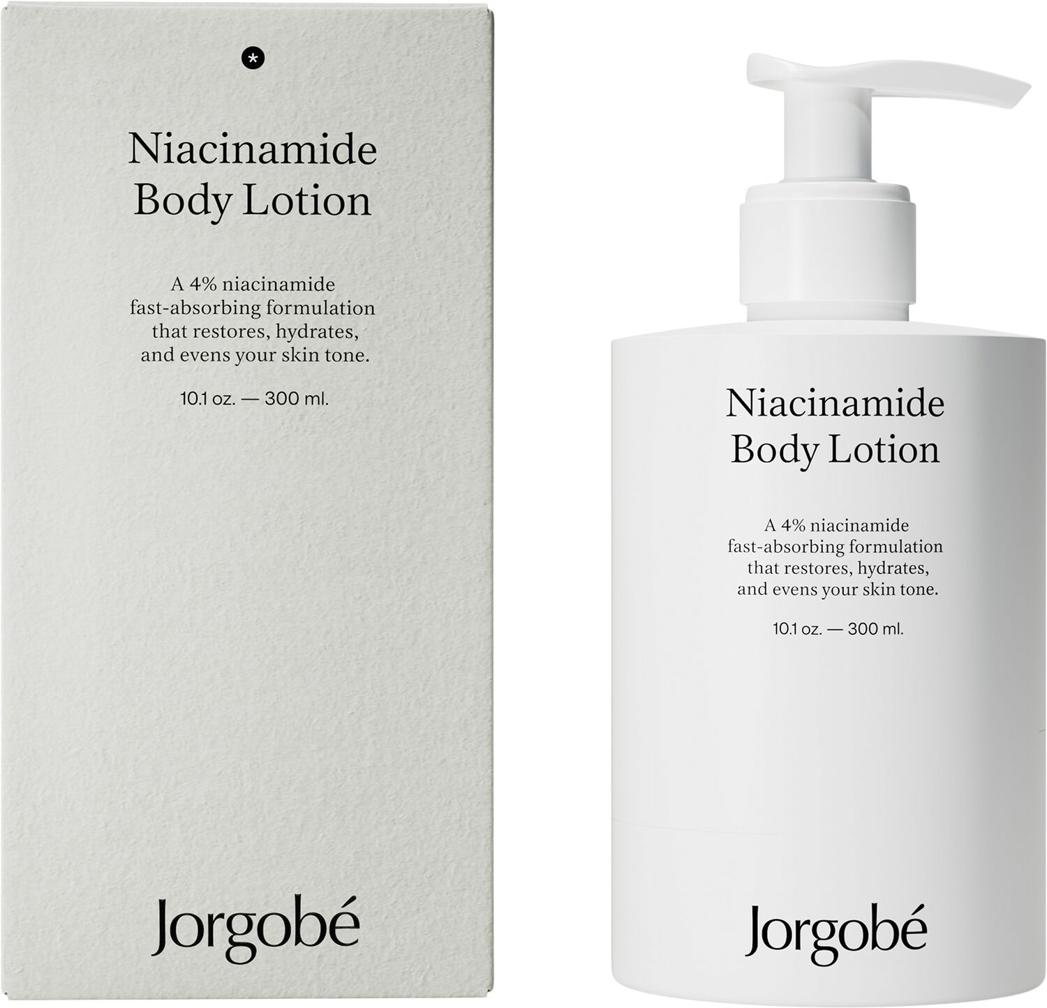 Jorgob&eacute; Niacinamide Body Lotion