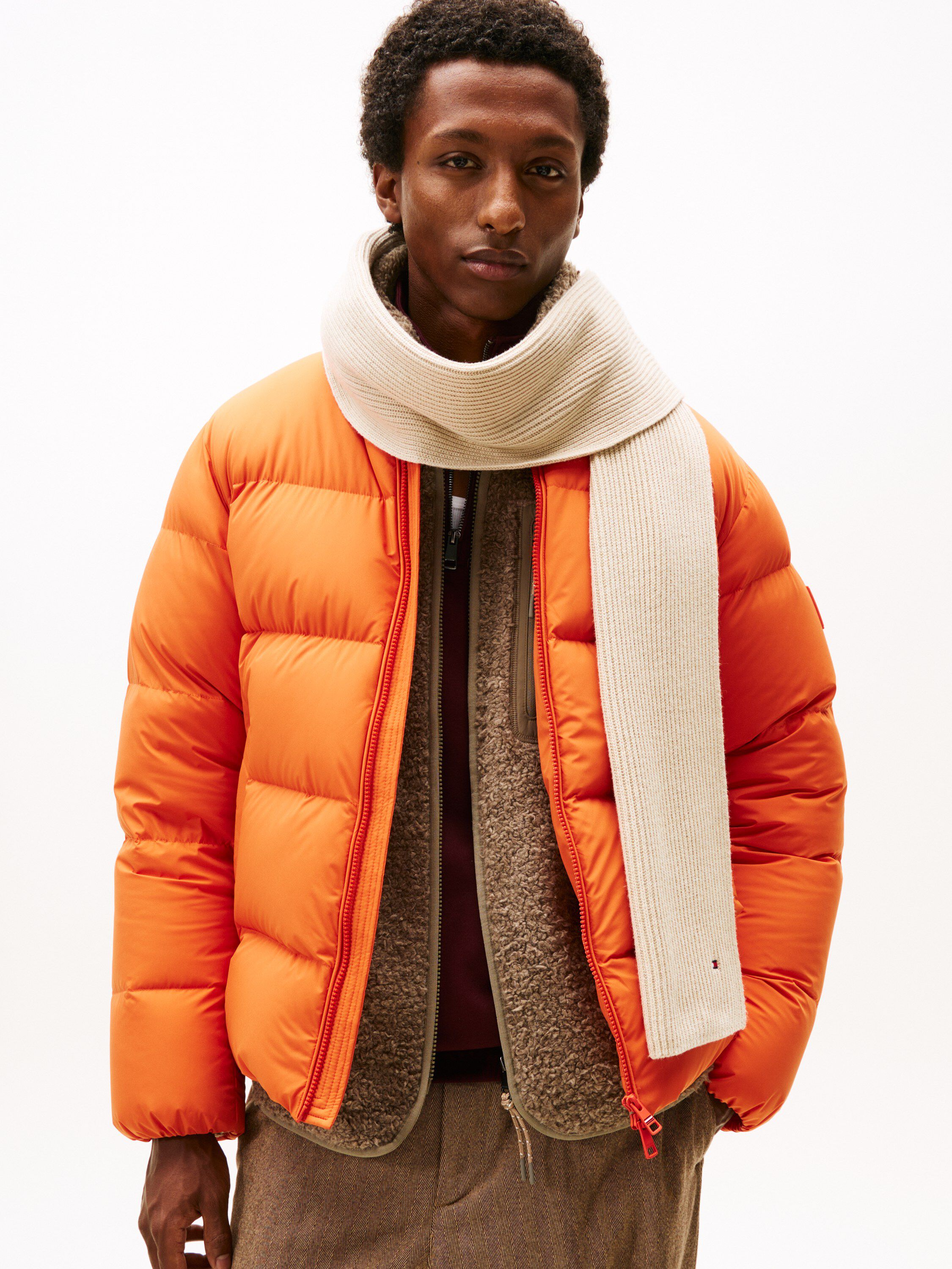 TH FLAG PIMA COTTON CASH SCARF