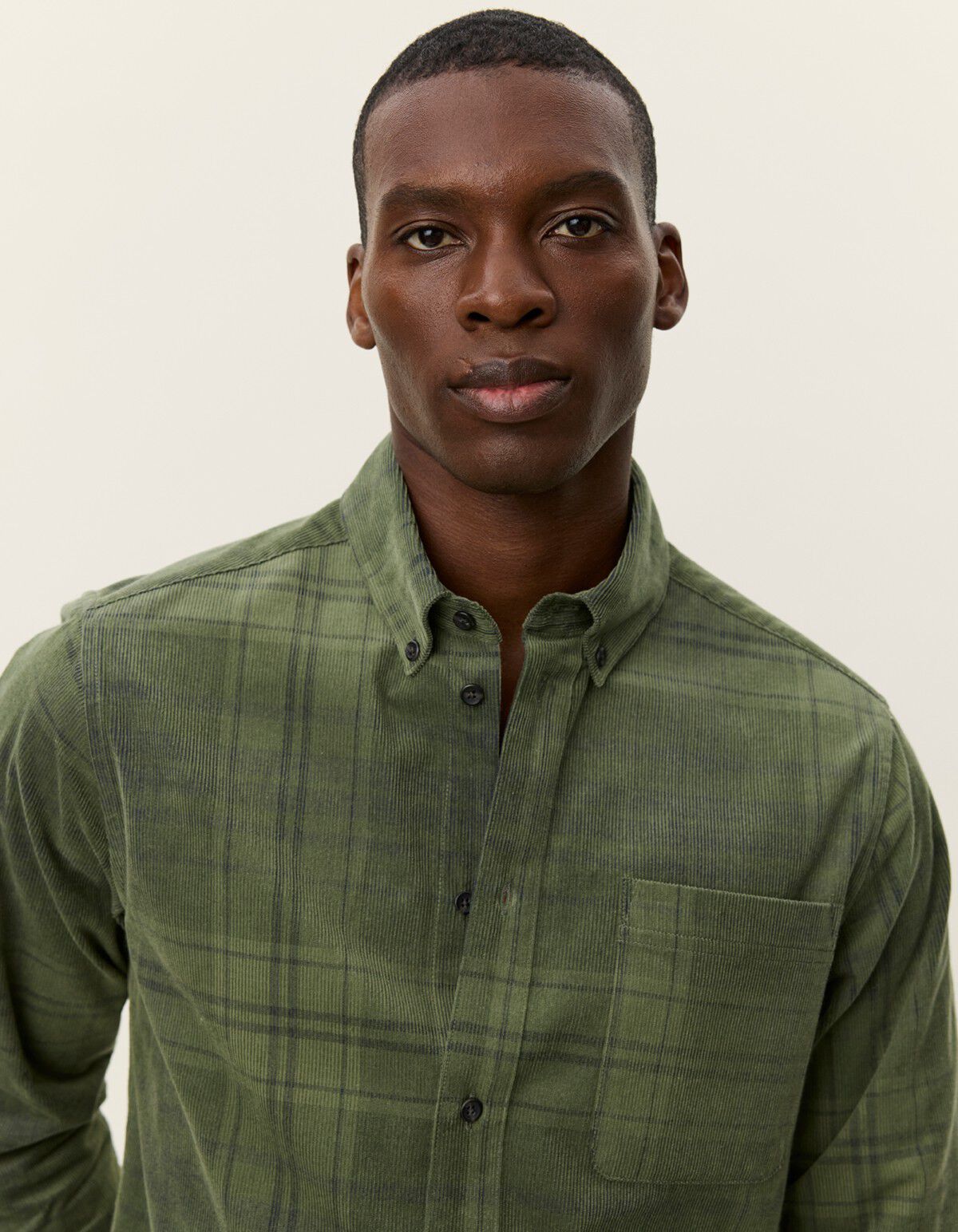 Kash Check Corduroy Shirt