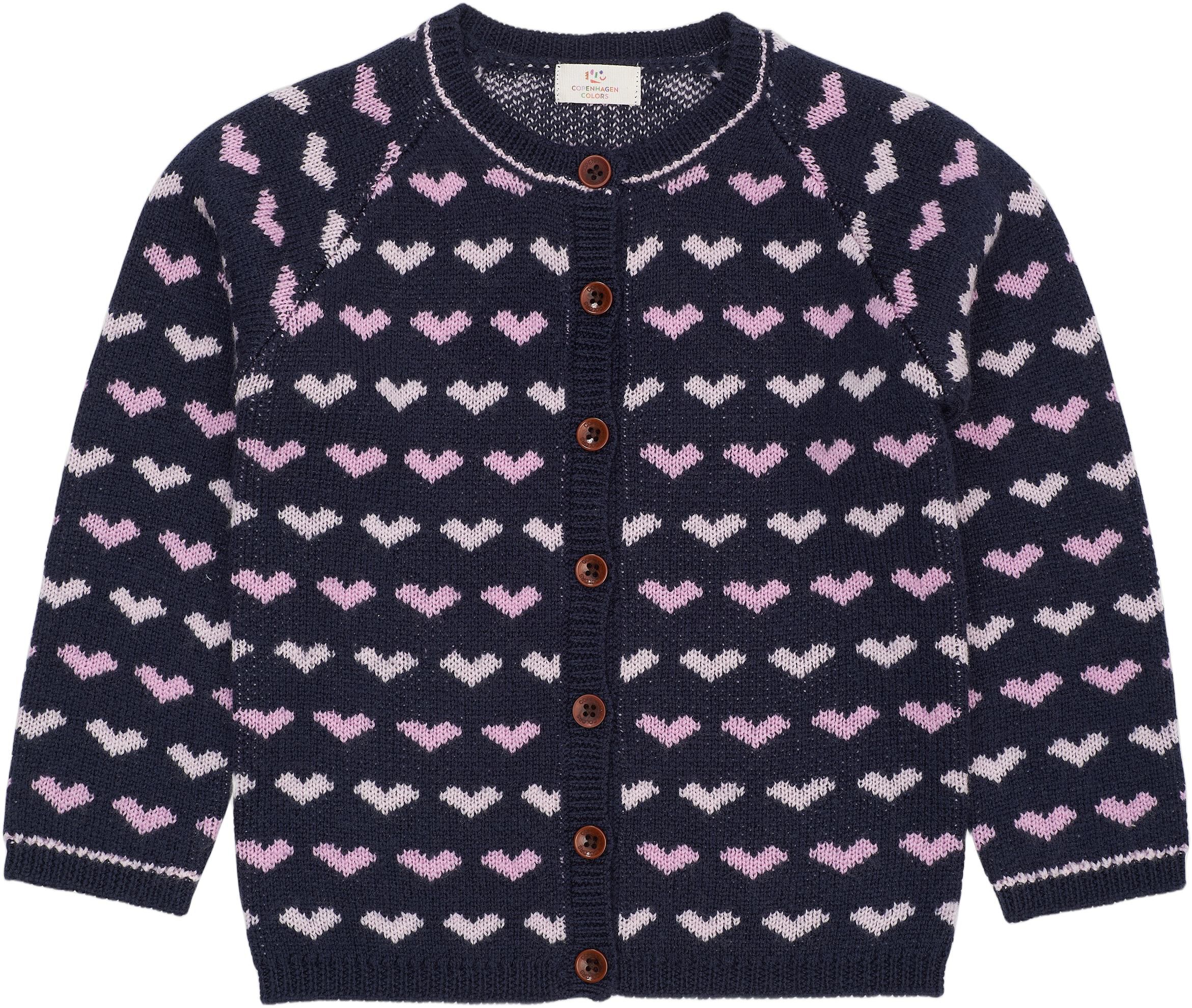 MERINO HEART CARDIGAN