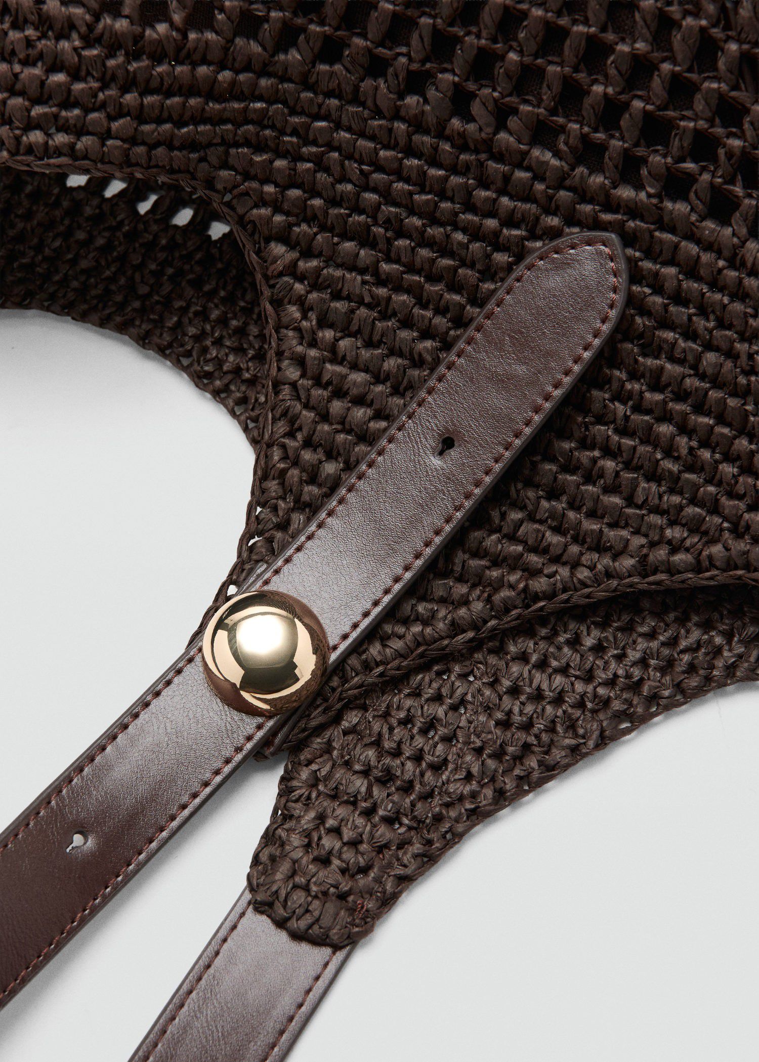 Natural fibre tote bag