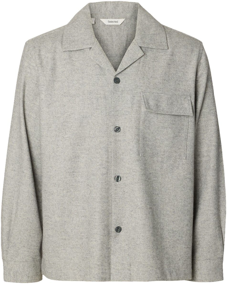 Slmotto Km Hb Wool Blend Overshirt Rever