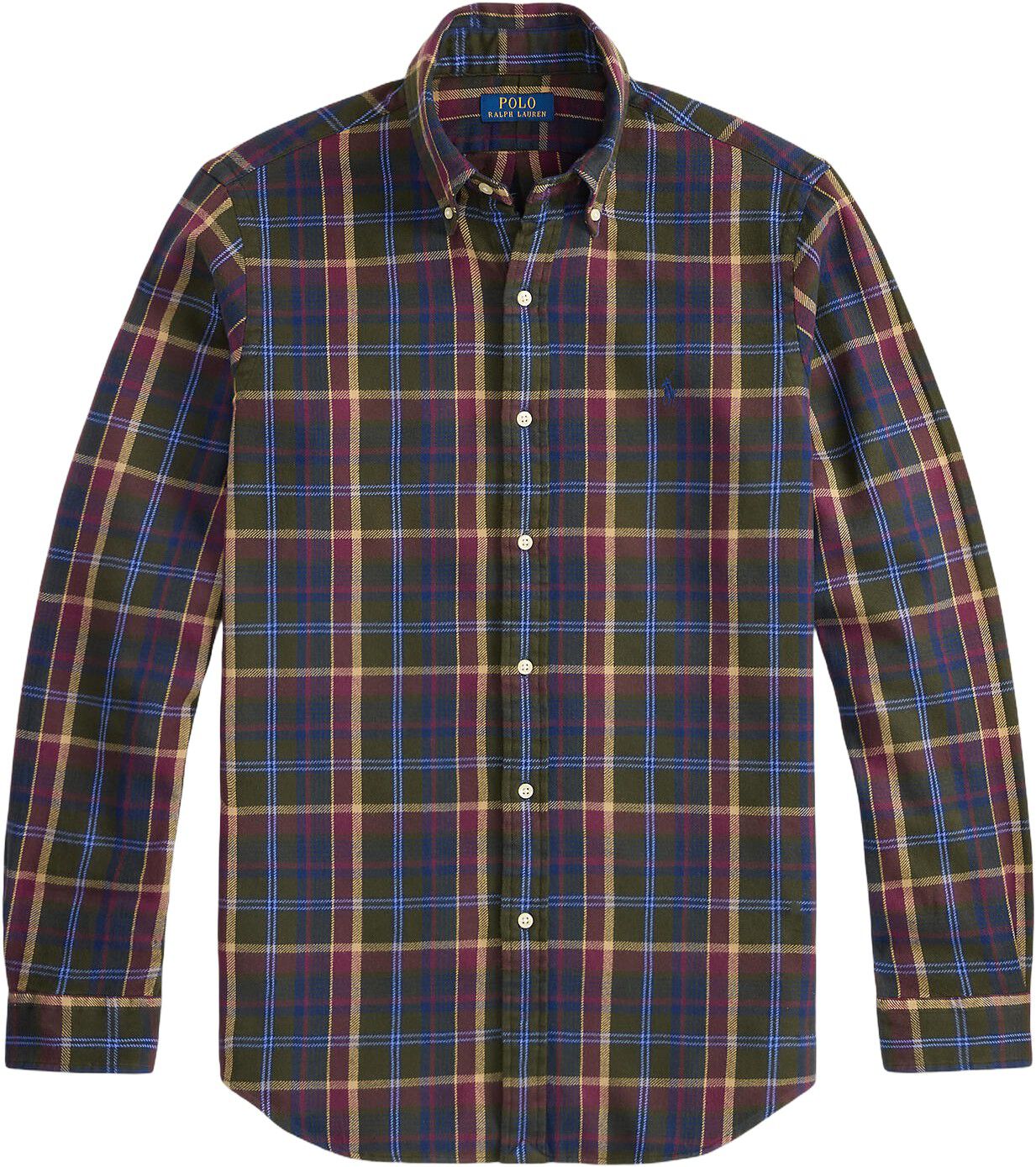 Custom Fit Plaid Flannel Shirt