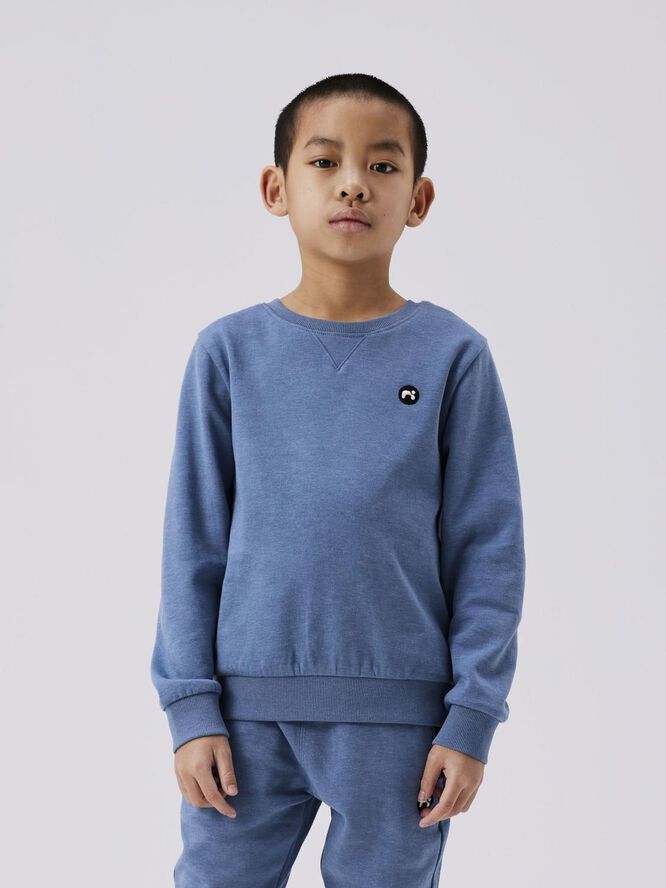 NKMVIMO LS SWEAT BRU NOOS