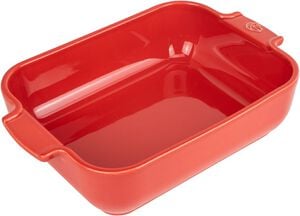 Appolia Keramik Rektangulær 25 cm Rød