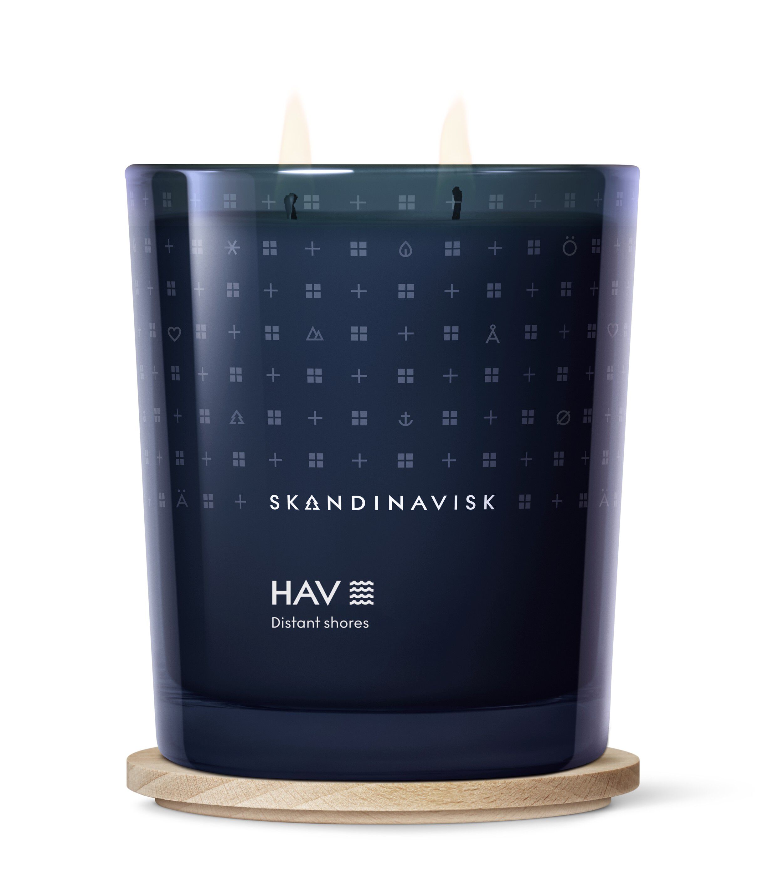 HAV 2 wick Scented Candle 350g