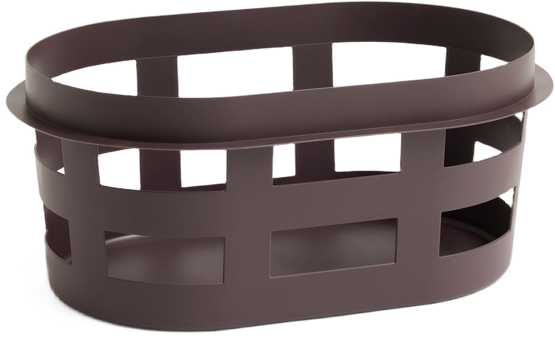 Basket Recycled-Small-Bordeaux