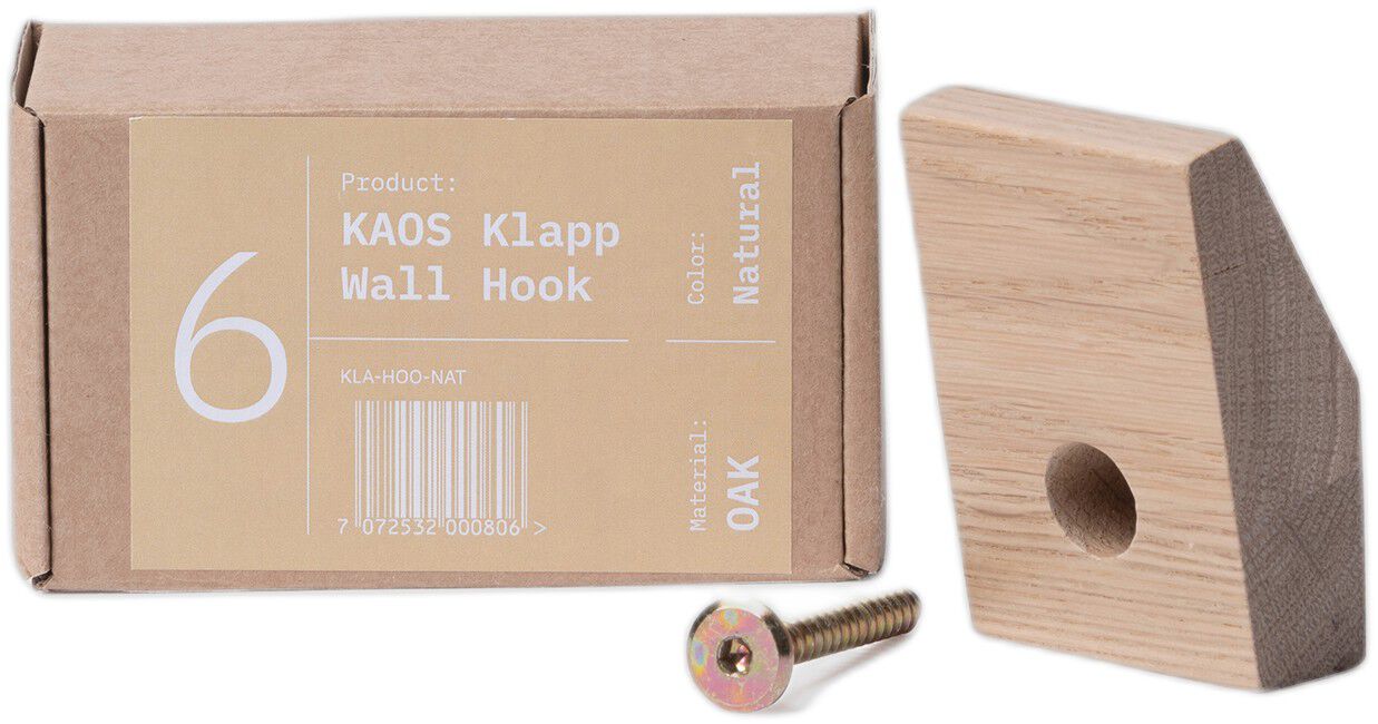 KAOS KLAPP&reg; Wall Hook for Wooden + Recycled Chair