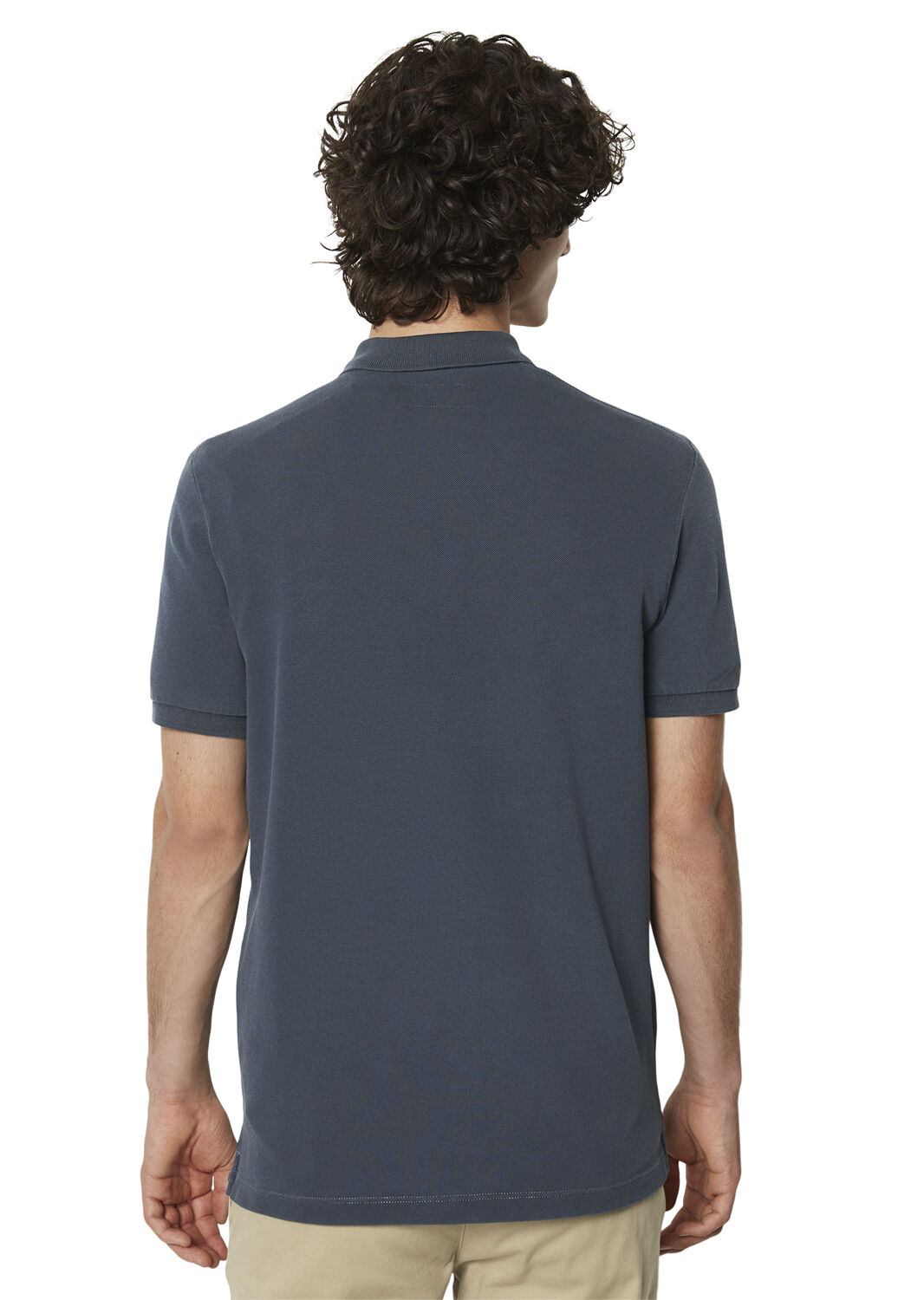 Polo, short sleeve, button placket,