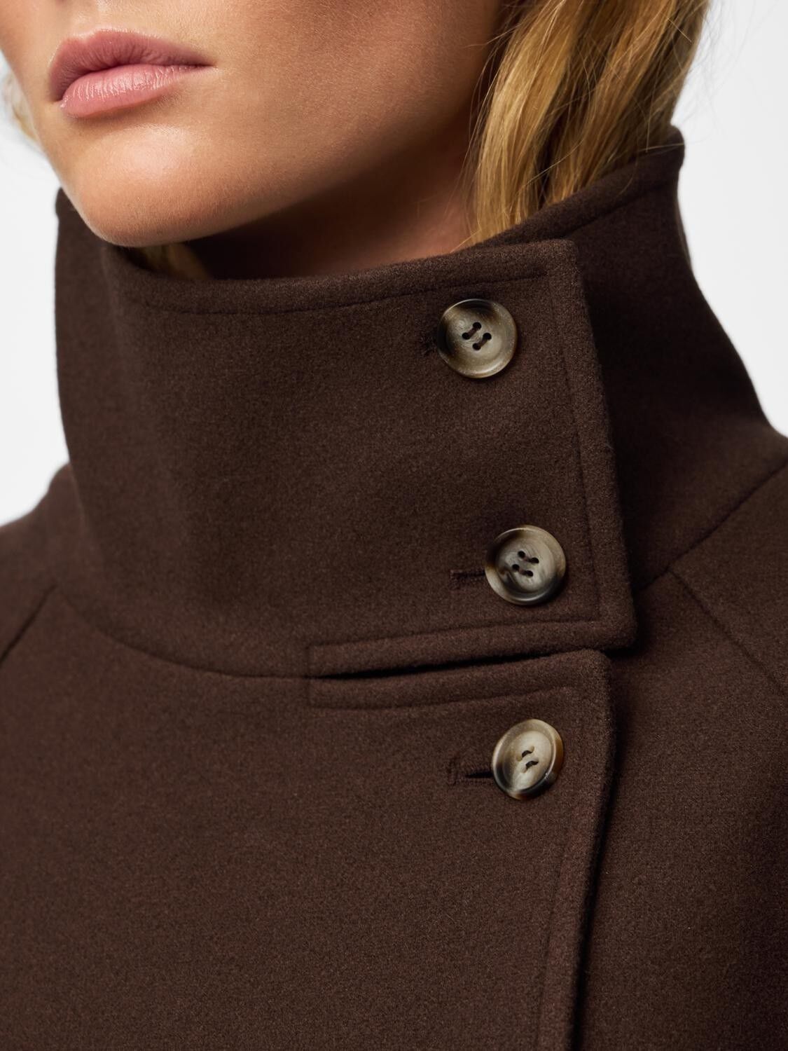 Pcanneline Long Coat W. Belt