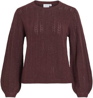 VILIGA POINTELLE L/S O-NECK TOP -NO