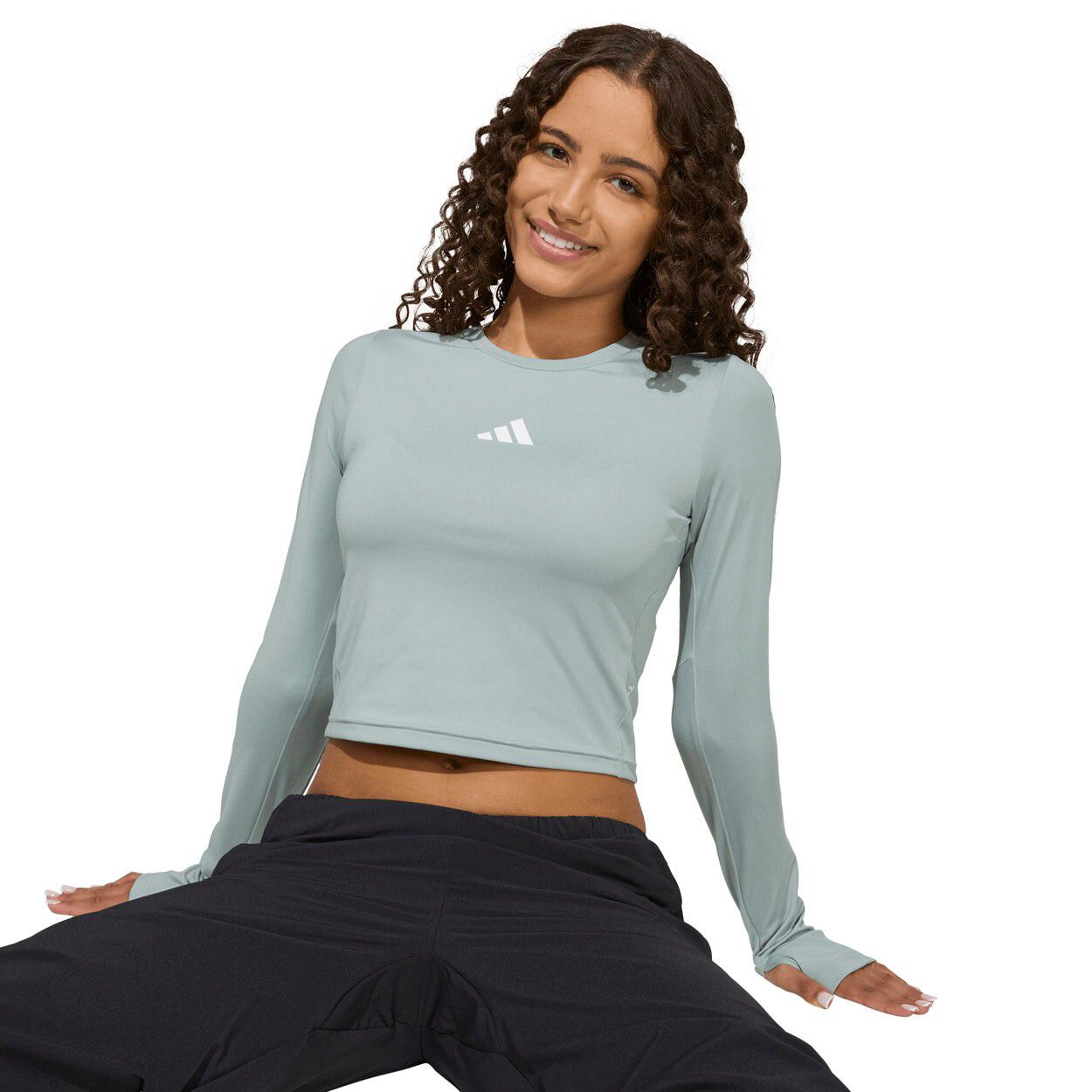 TECHFIT Long-Sleeve Croptop