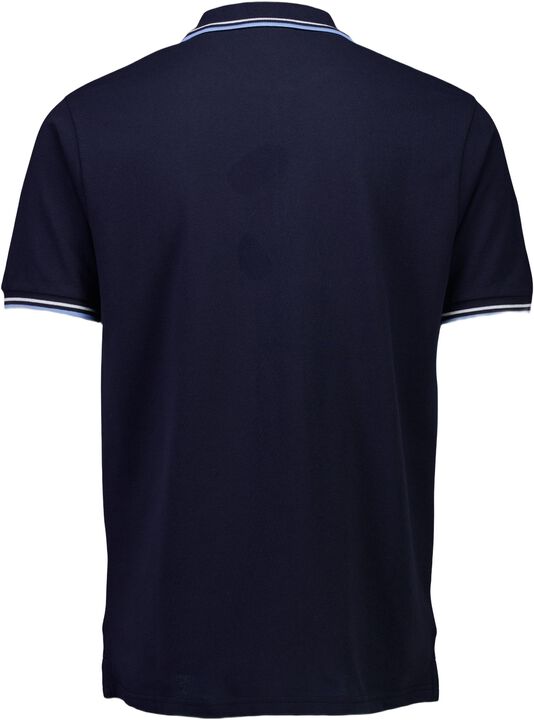 Polo shirt with zip recycled