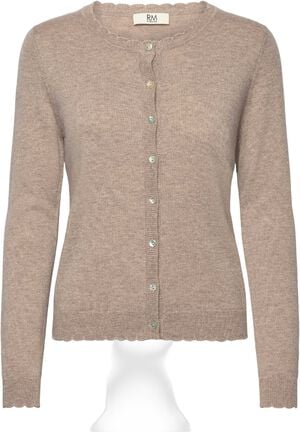 RMWSofia Wool LS Scallop Edge Short Cardigan