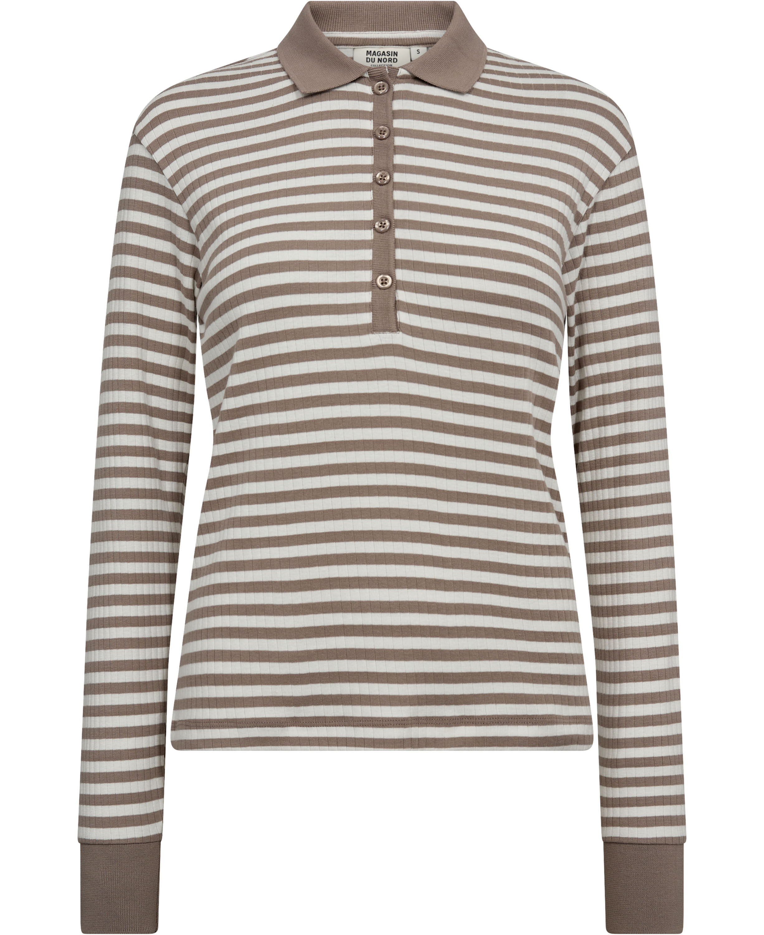 Milla 24 Long sleeve polo top - 100% Organic Cotton GOTS