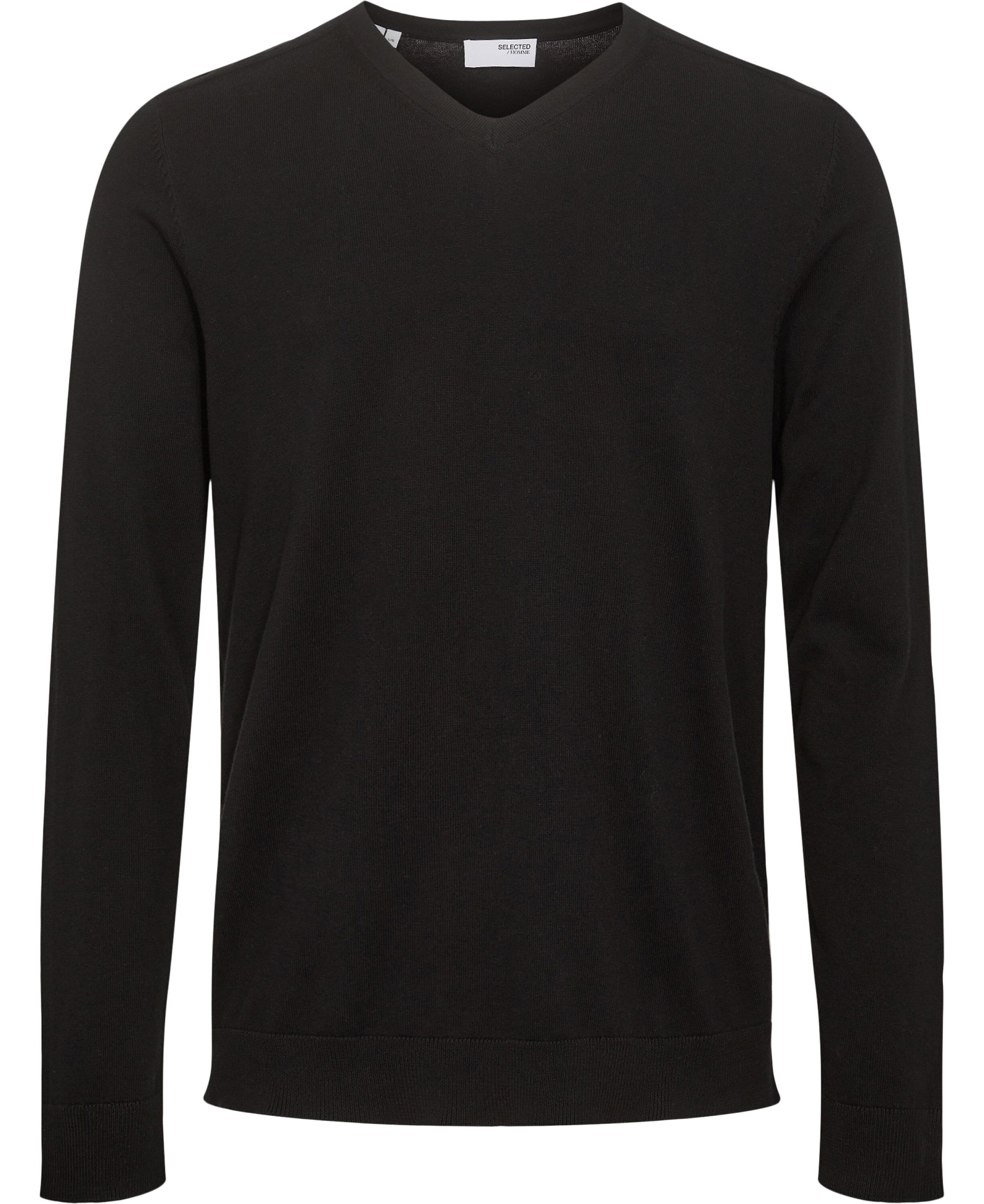 SLHBERG LS KNIT V-NECK NOOS