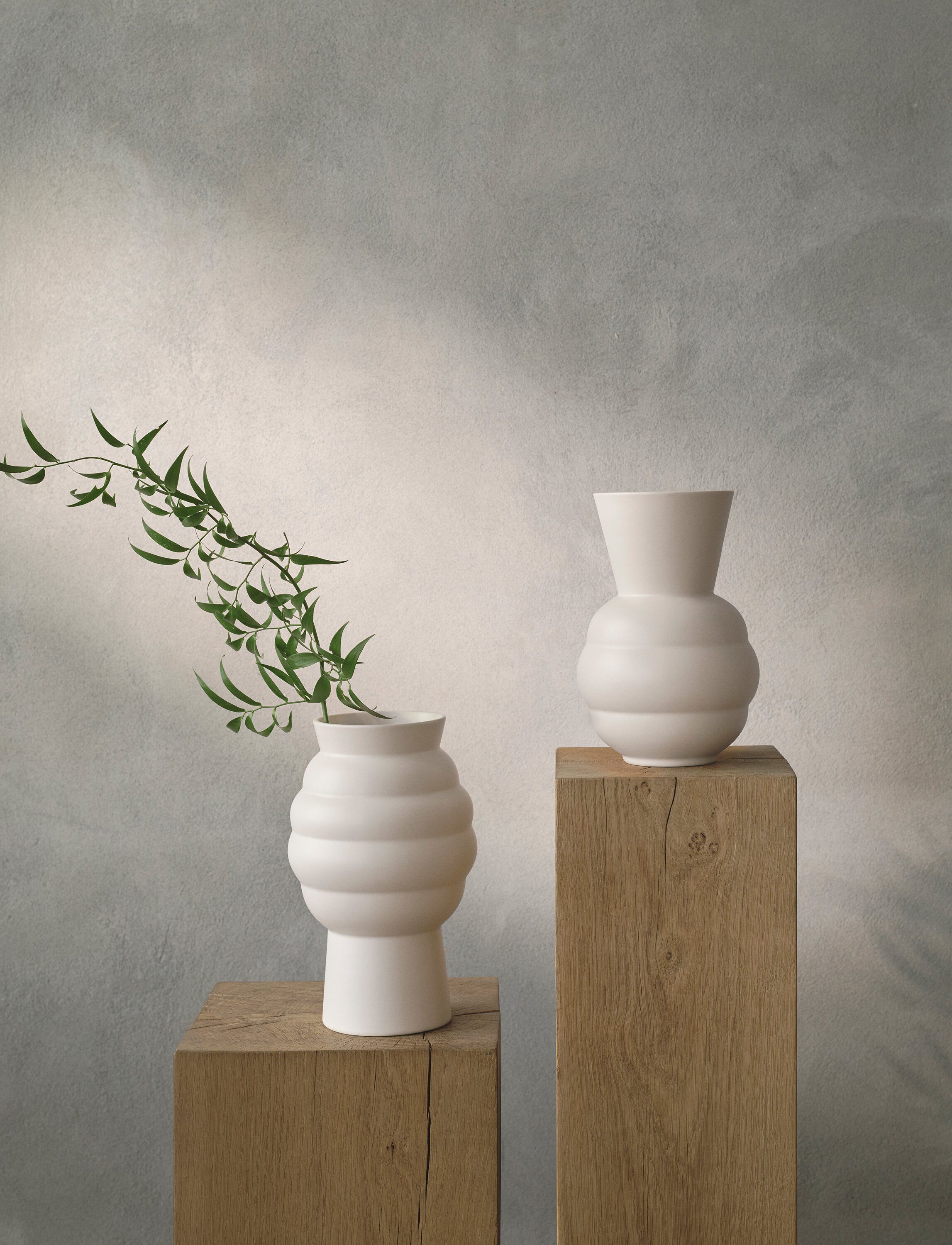 Tortus Archie vase No2 white