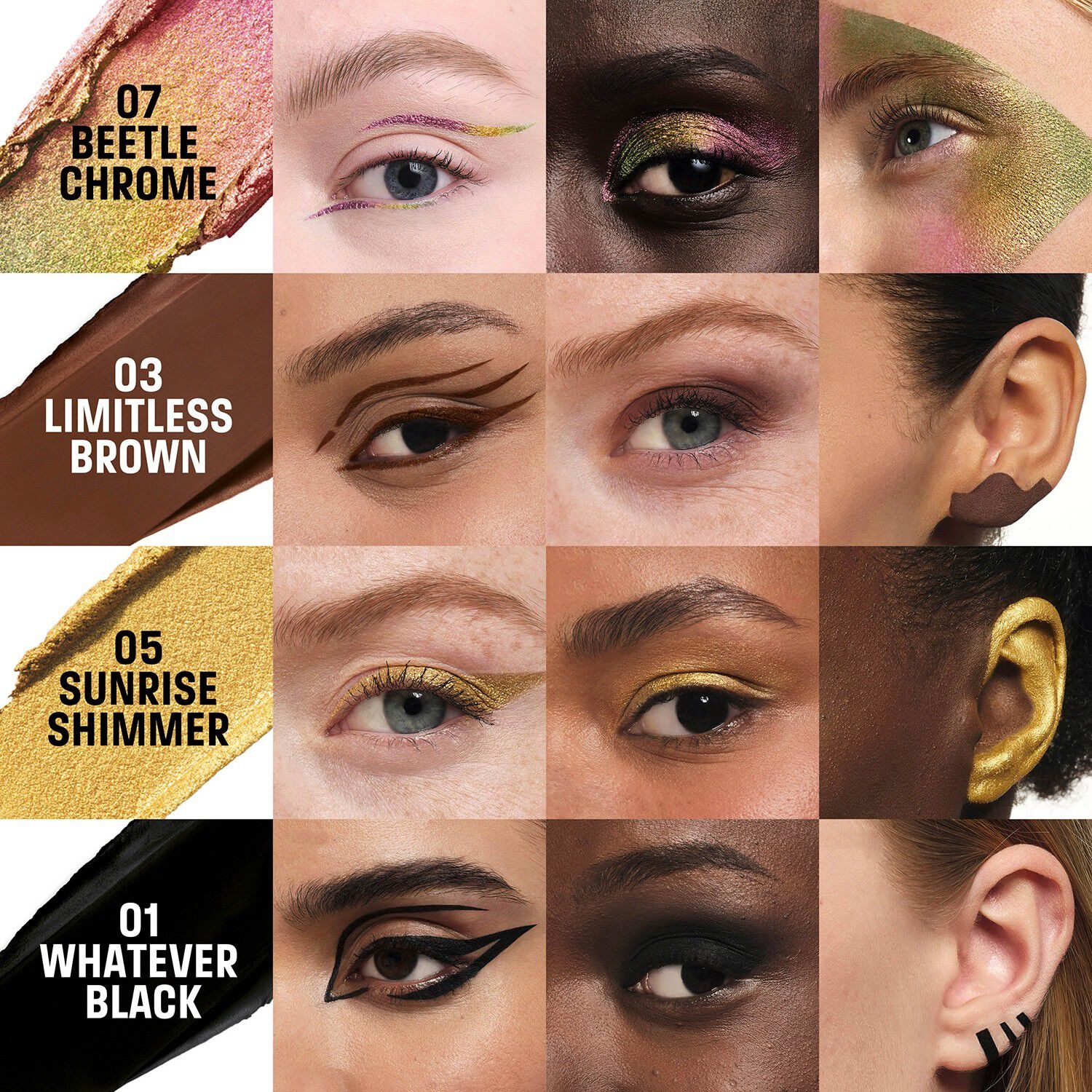 Artist Color Cream - langtidsholdbar creme-eyeliner