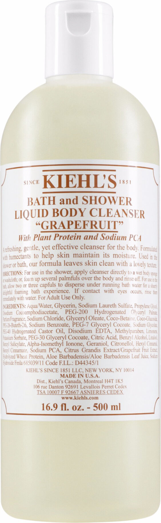 Bath and Shower Liquid Body Cleanser Grapefruit