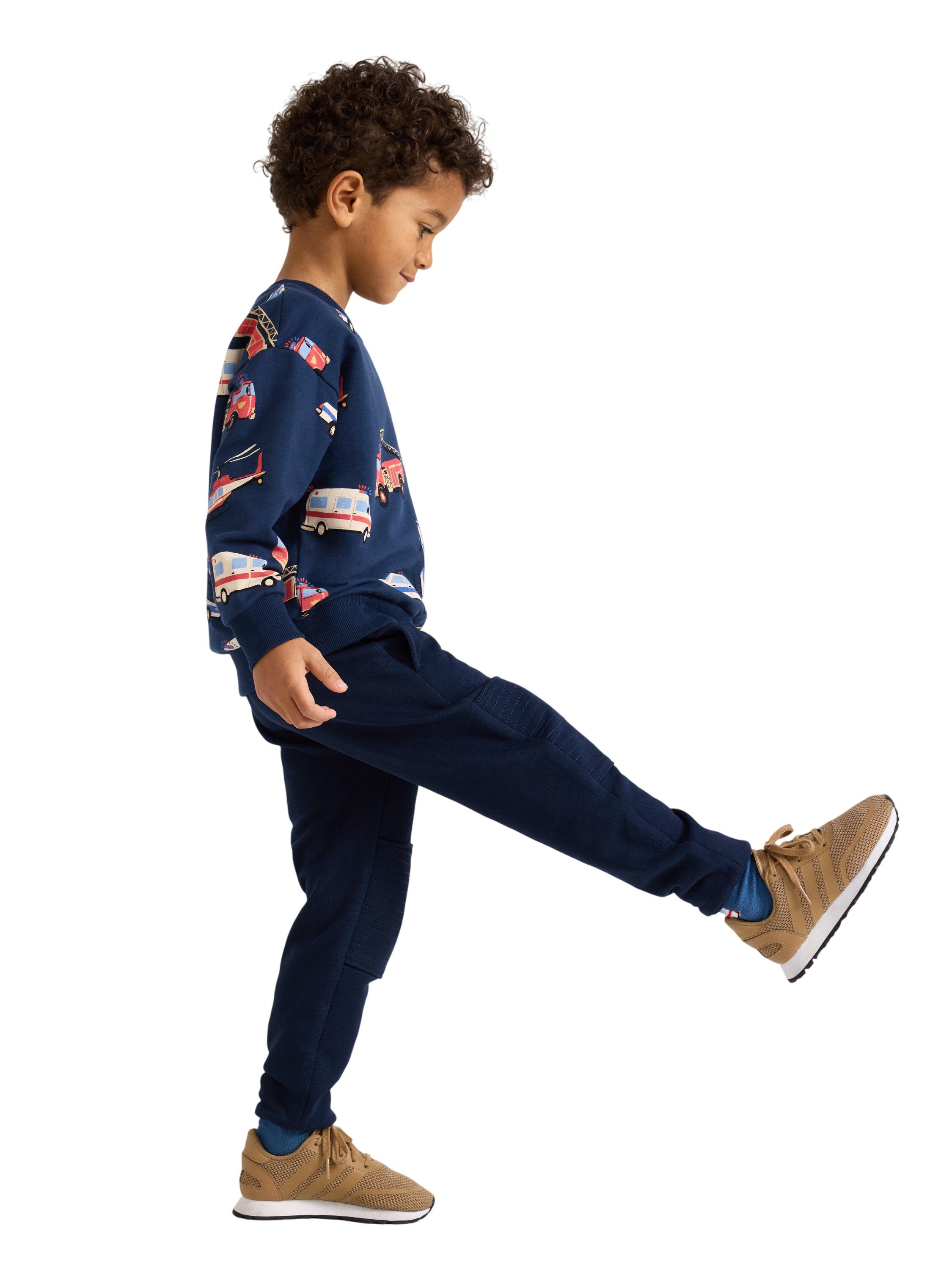 Behagelige joggers i bomuld med for